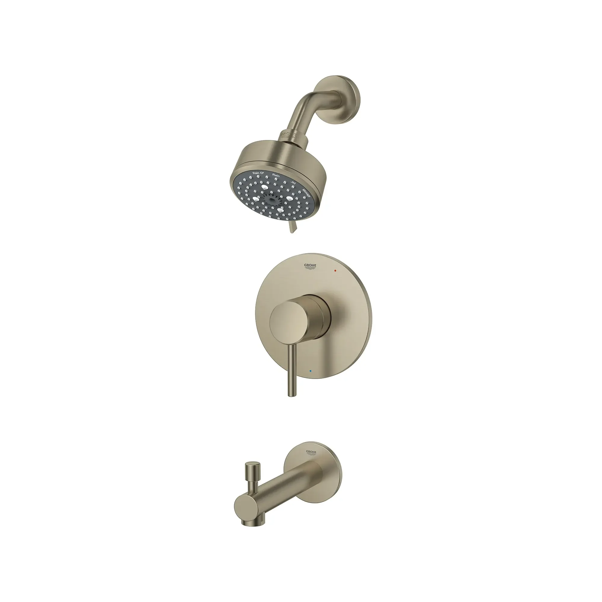 Concetto Pressure Balance Valve Tub/Shower Trim Kit - Image 3