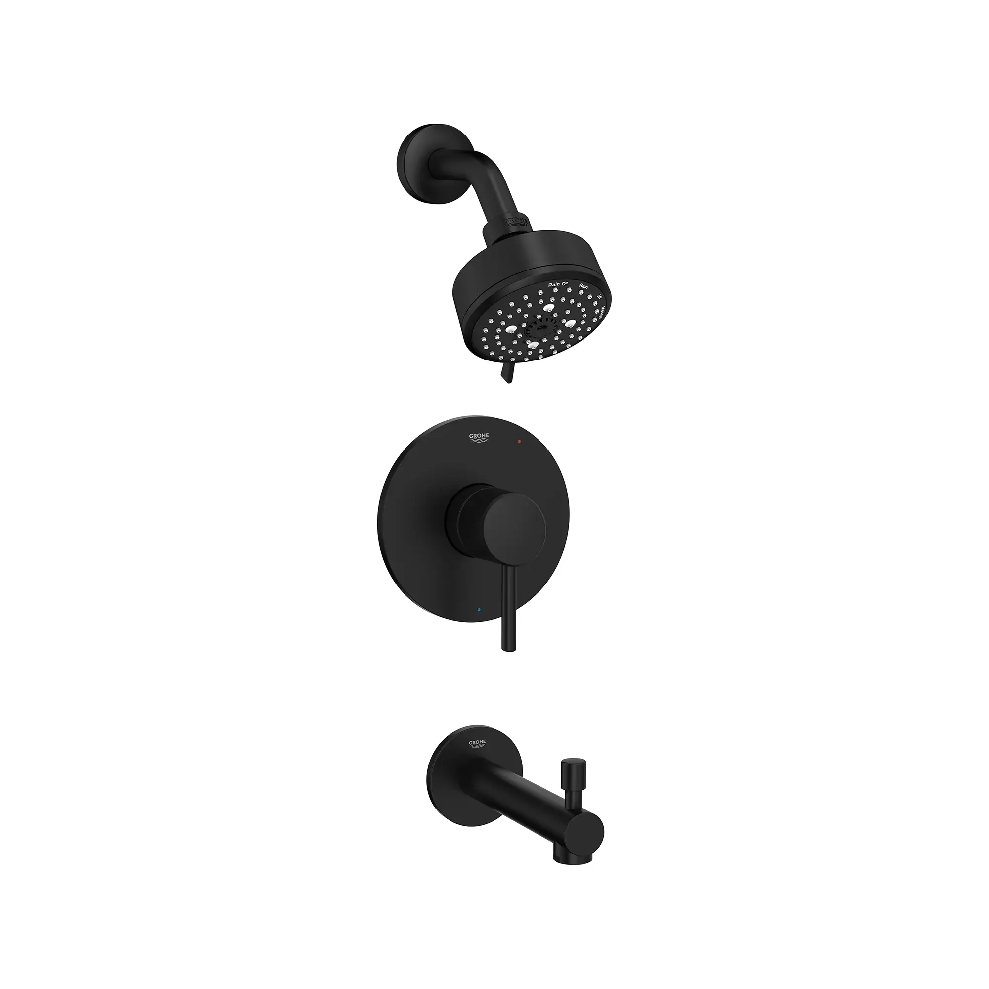 Concetto Pressure Balance Valve Tub/Shower Trim Kit - Image 9