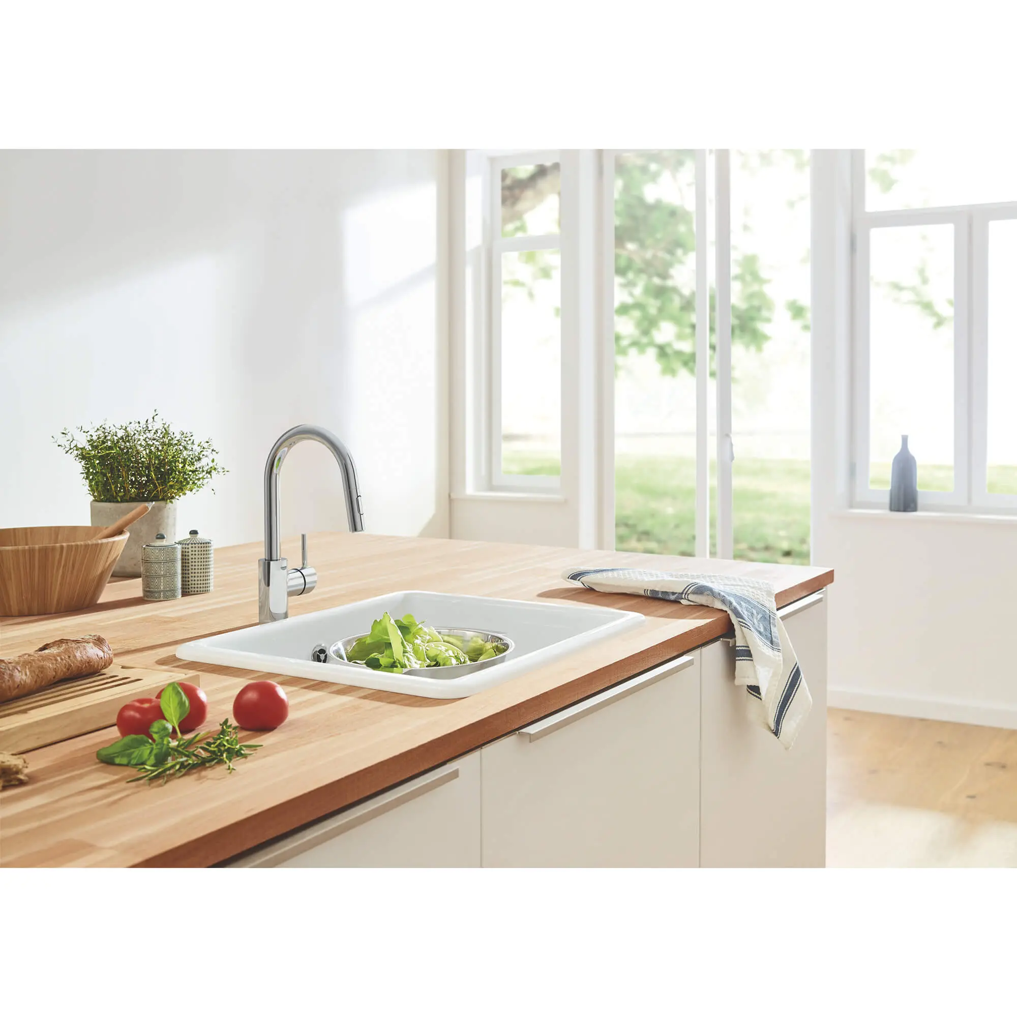 Concetto Single-Handle Pull Down Prep Faucet 1.75 GPM (6.6 L/min) - Image 6