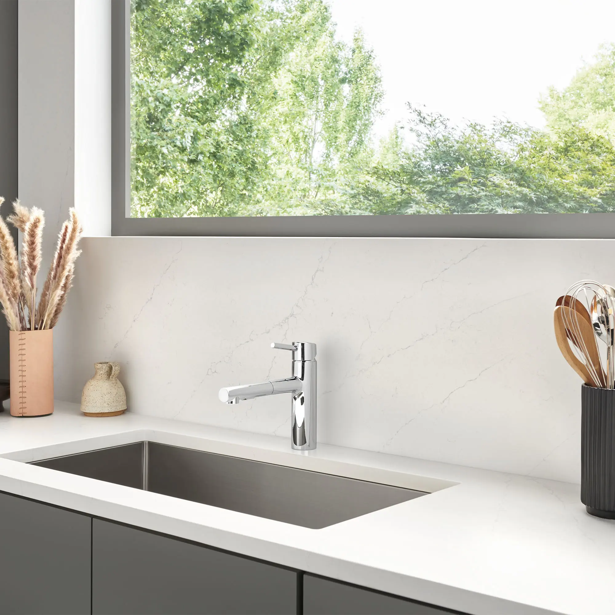 Concetto Single-Handle Pull-Out Kitchen Faucet Dual Spray 1.5 GPM (5.7 L/min) - Image 11