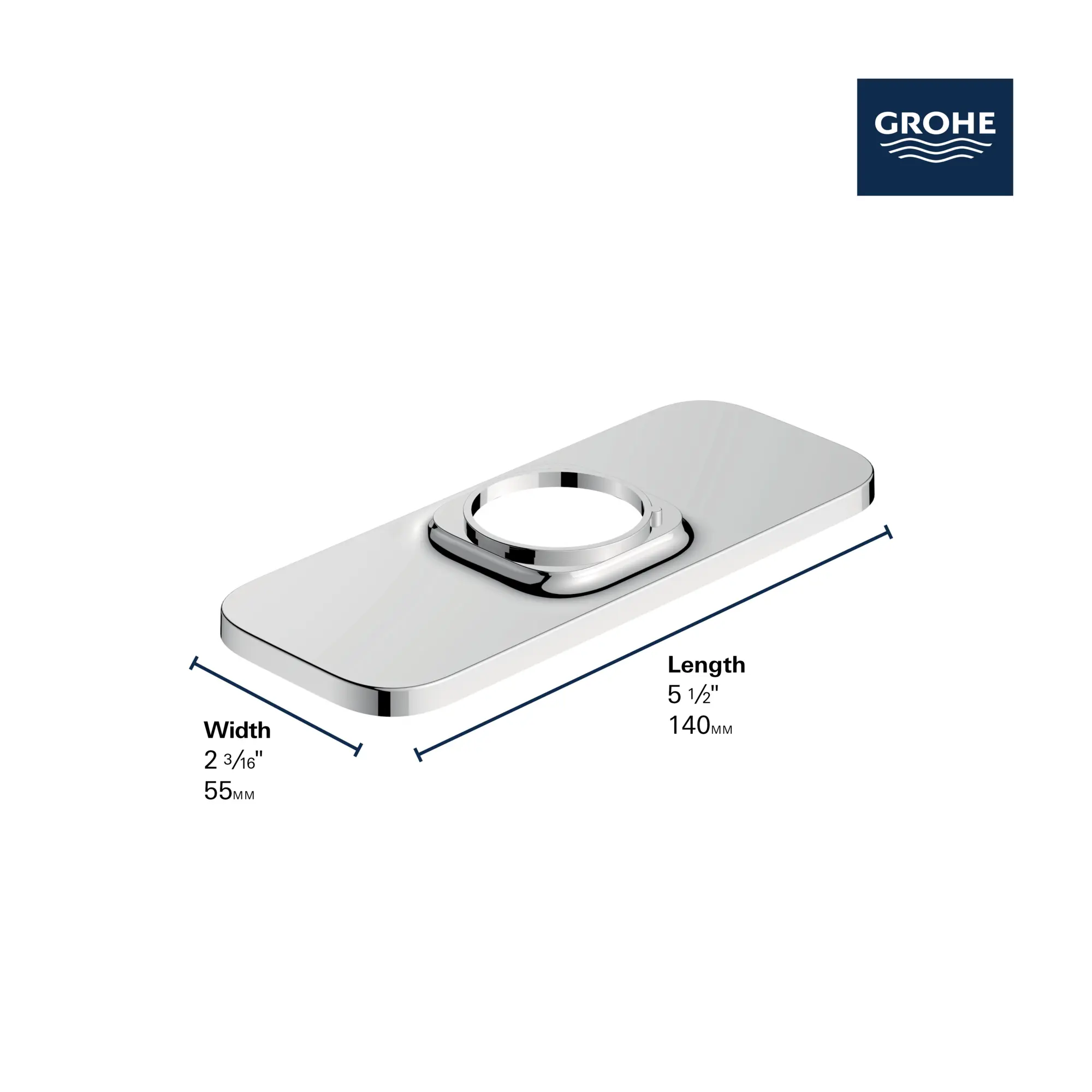 Cubeo Escutcheon for Single Hole Faucets - Image 6