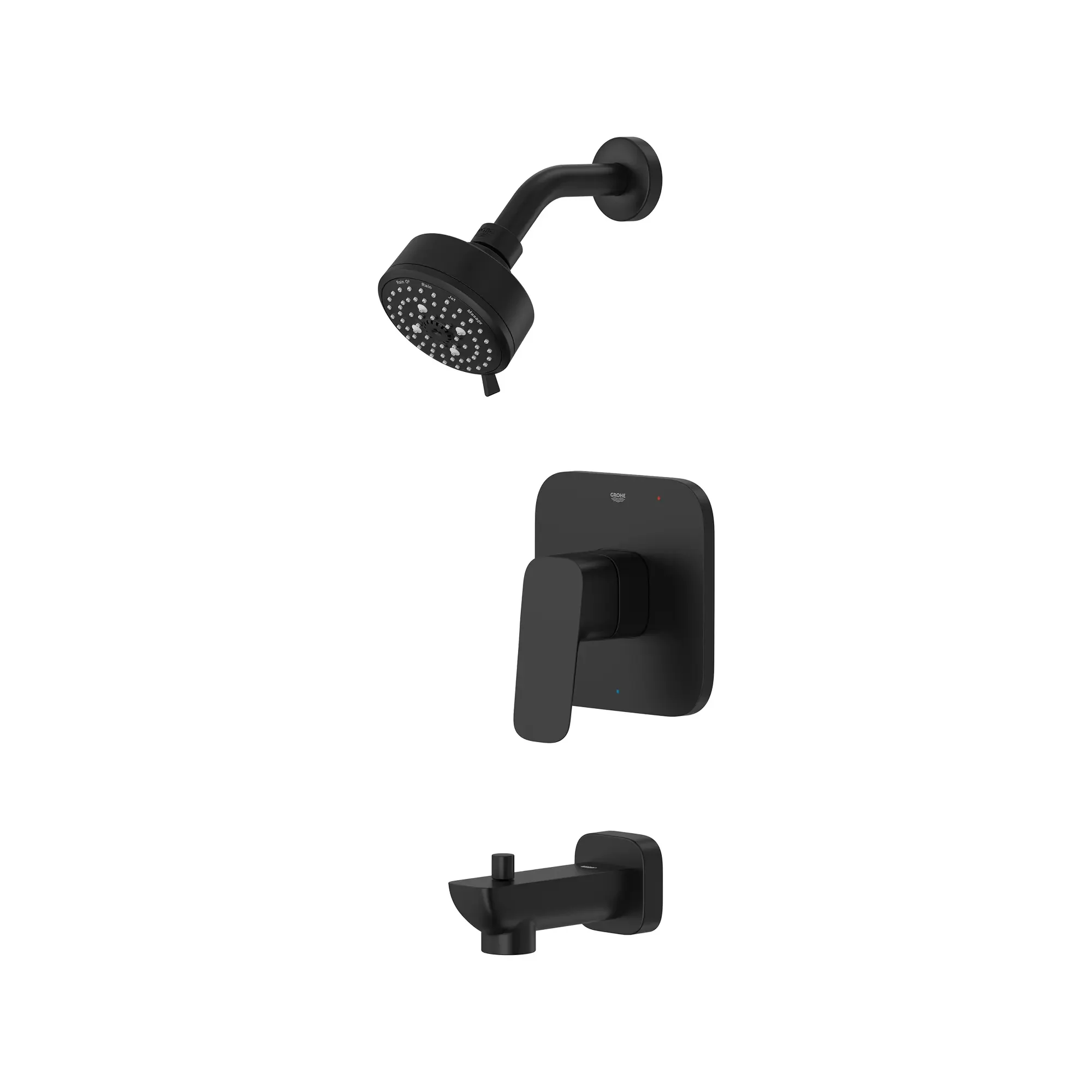 Cubeo Pressure Balance Valve Tub/Shower Trim Kit - Image 8