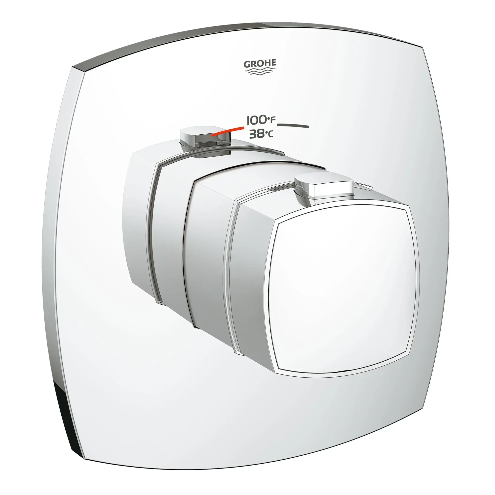 Custom Shower Thermostatic Valve Trim - Image 4