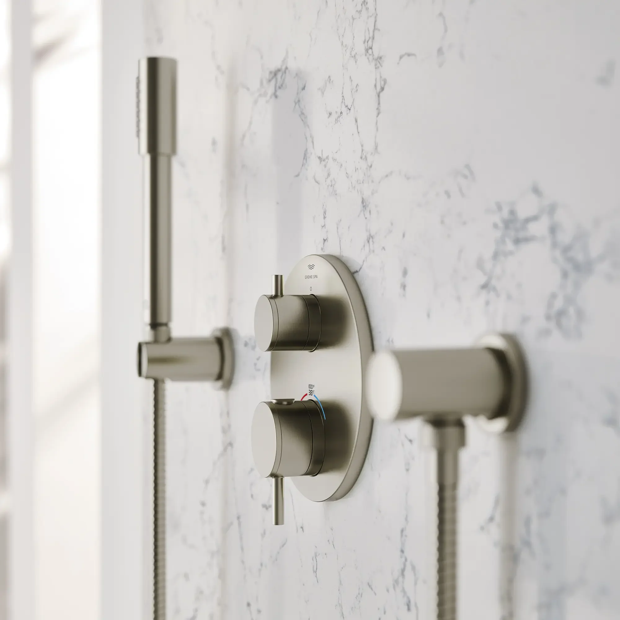Dual Function 2-Handle Thermostatic Valve Trim - Image 18