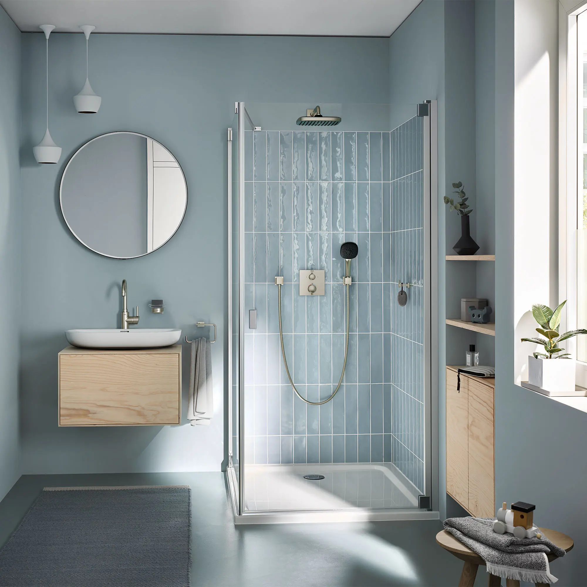 Dual Function 2-Handle Thermostatic Valve Trim - Image 20