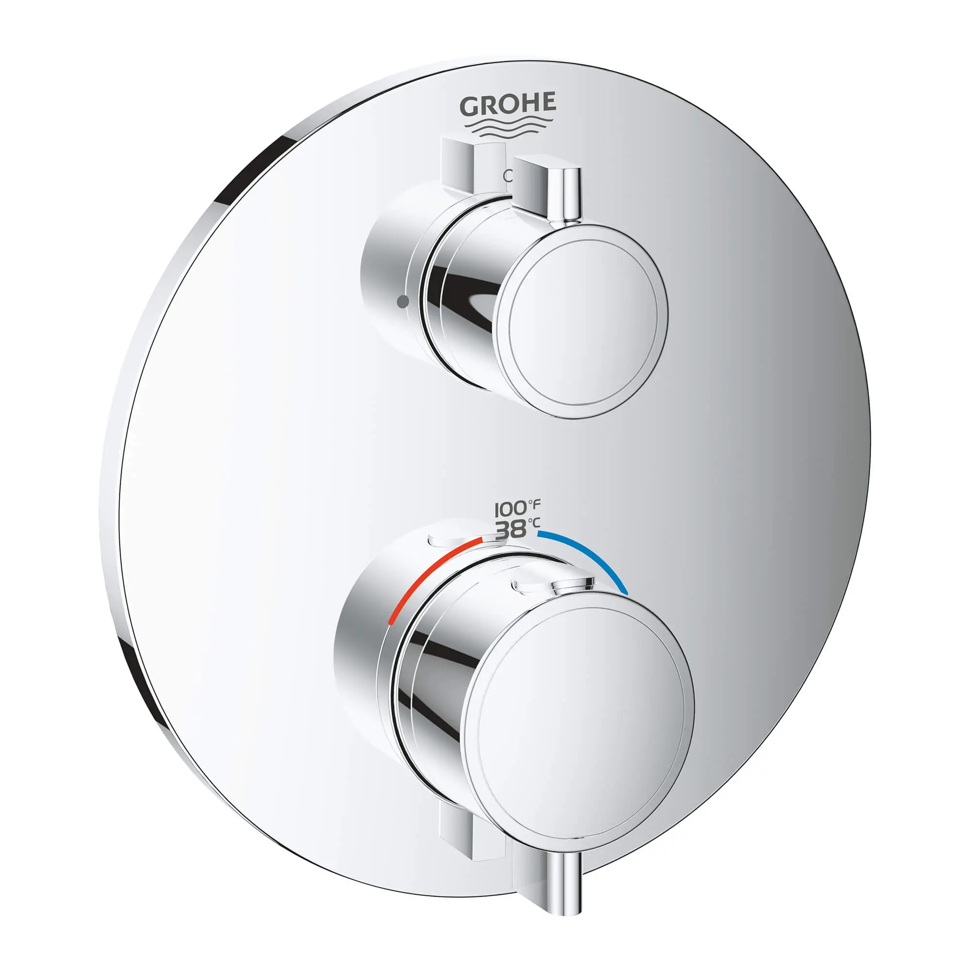 Dual Function 2-Handle Thermostatic Valve Trim - Image 17