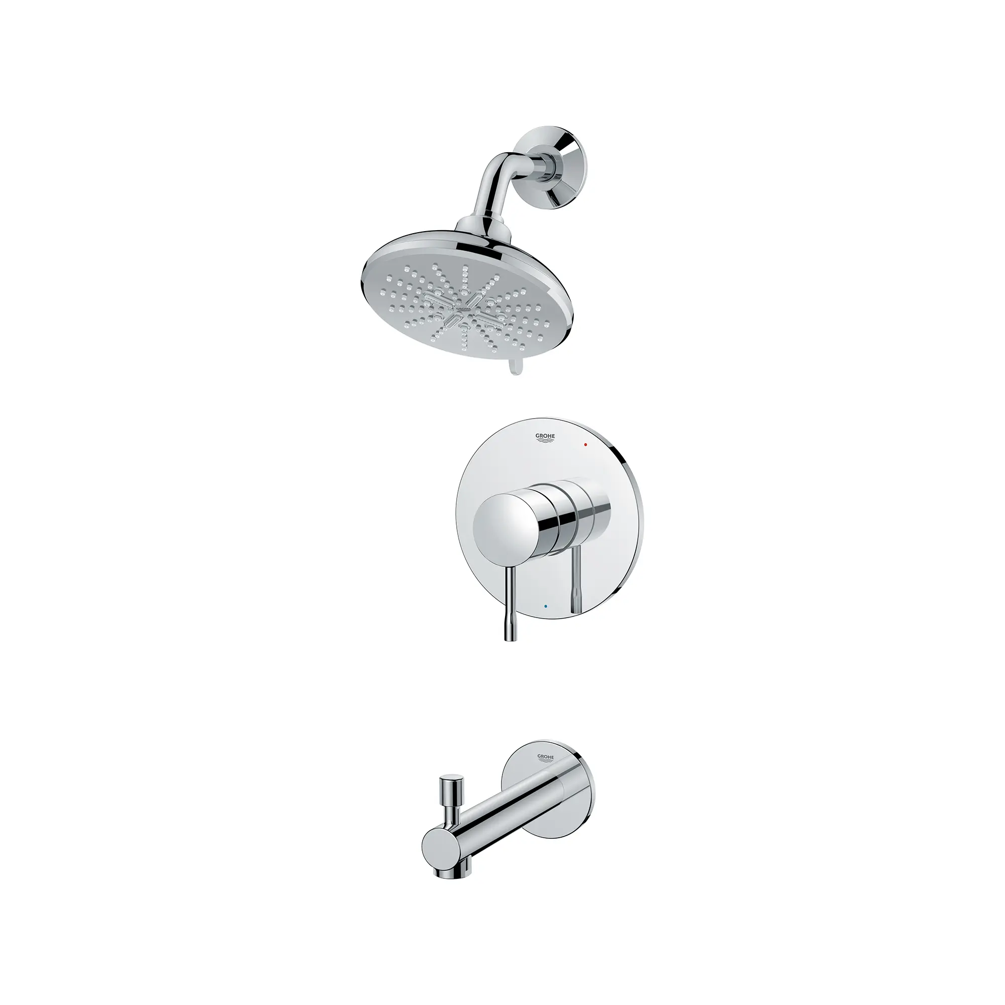 Essence Pressure Balance Valve Tub/Shower Trim Kit - Image 5