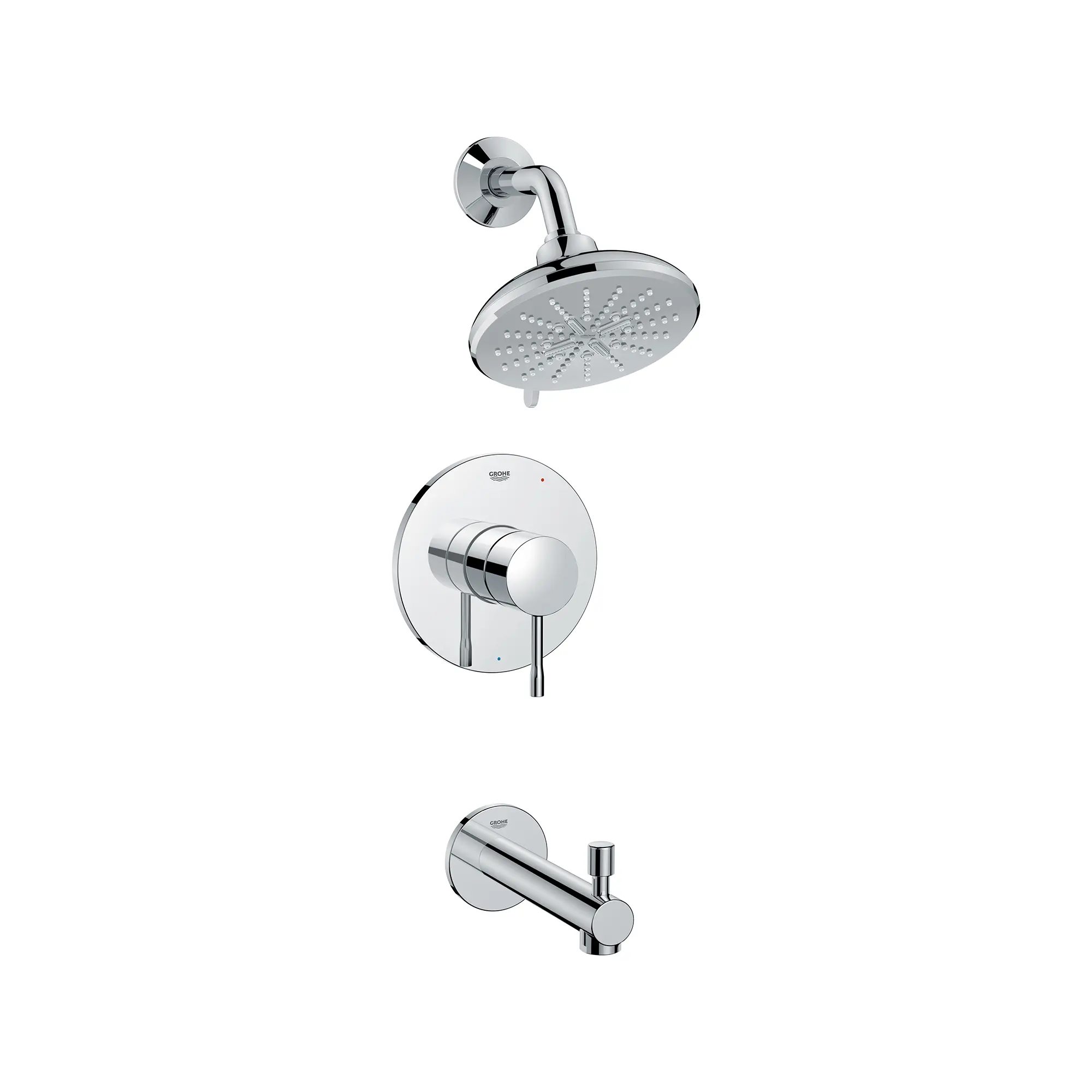 Essence Pressure Balance Valve Tub/Shower Trim Kit - Image 6