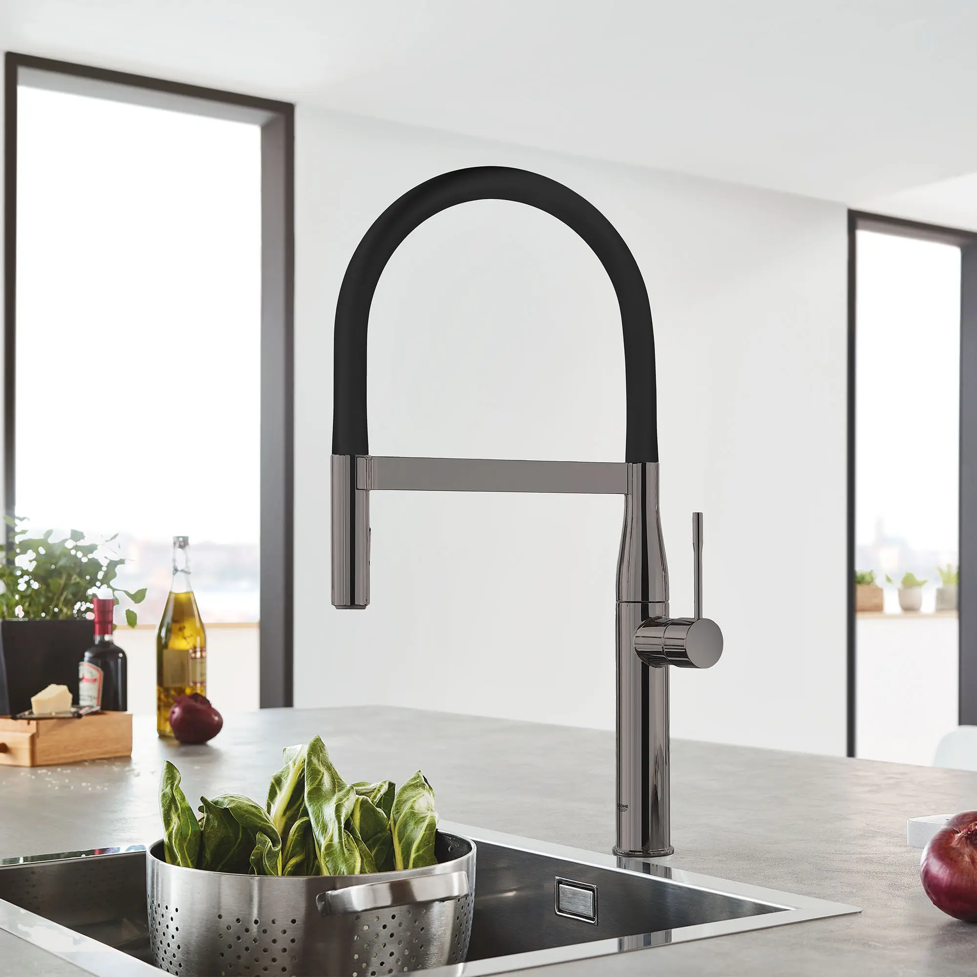 Essence Single-Handle Semi-Pro Dual Spray Kitchen Faucet 1.75 GPM (6.6 L/min) - Image 61
