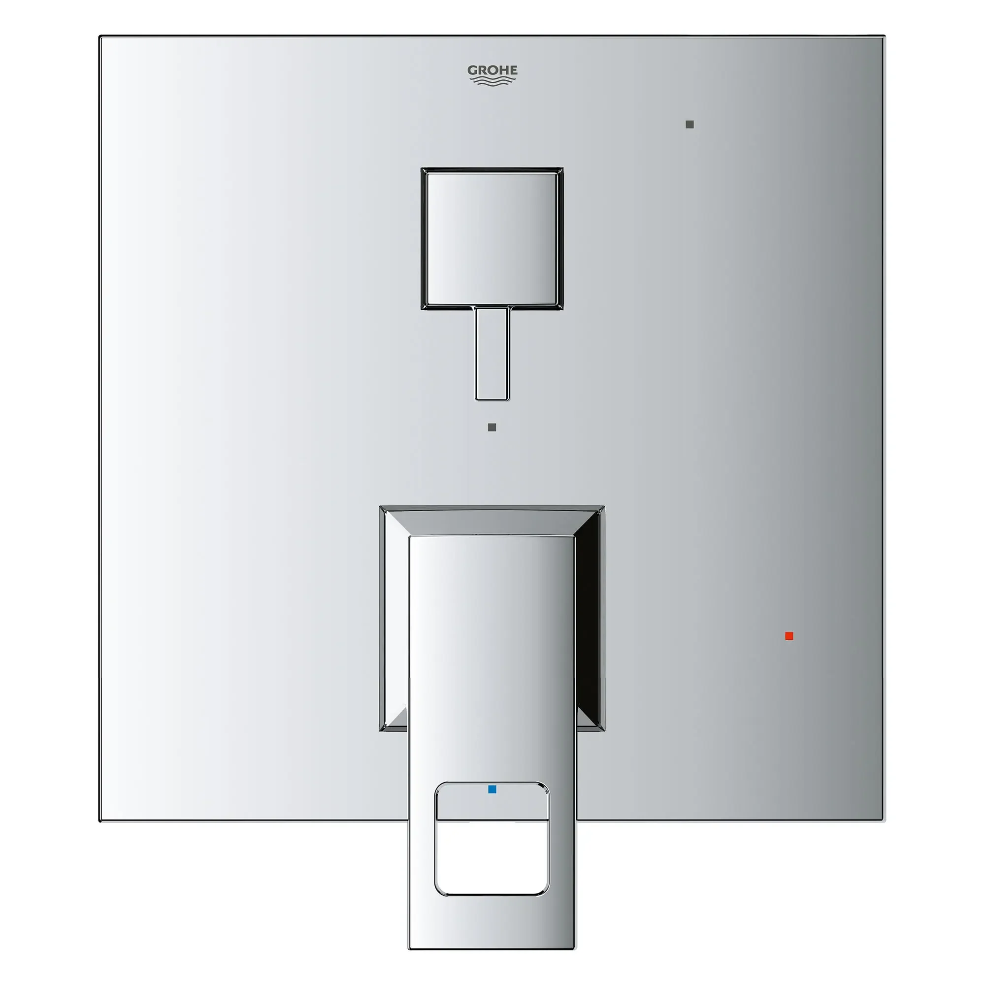 EUROCUBE PRESSURE BALANCE VALVE TRIM WITH 2-WAY DIVERTER WITH CARTRIDGE - Image 3