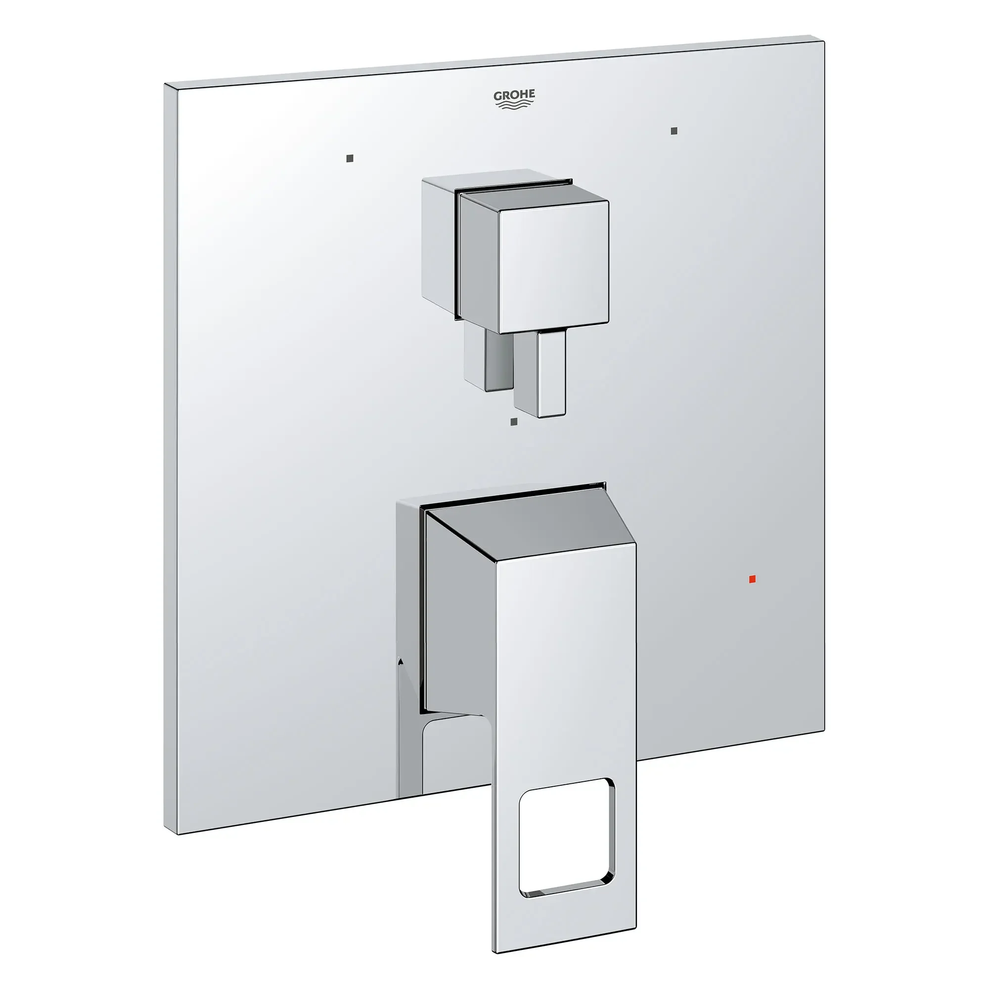 EUROCUBE PRESSURE BALANCE VALVE TRIM WITH 3-WAY DIVERTER WITH CARTRIDGE - Image 12