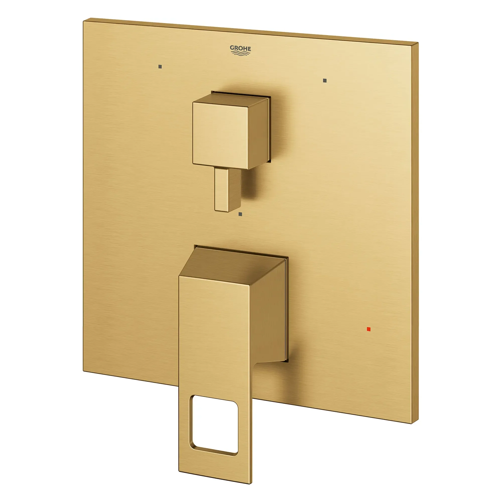 EUROCUBE PRESSURE BALANCE VALVE TRIM WITH 3-WAY DIVERTER WITH CARTRIDGE - Image 9