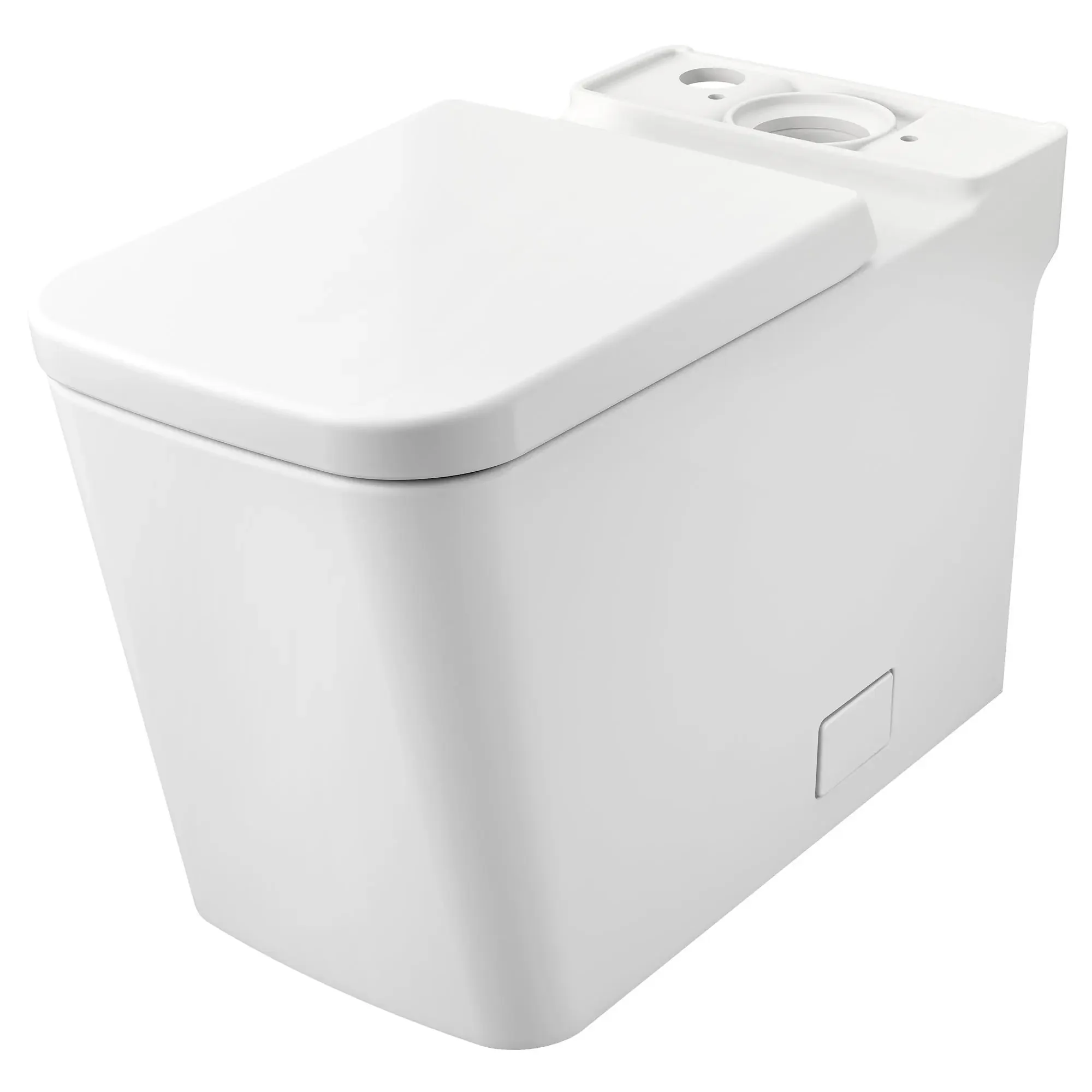 Eurocube Right Height Elongated Toilet Bowl with Seat Less Tank - Image 2