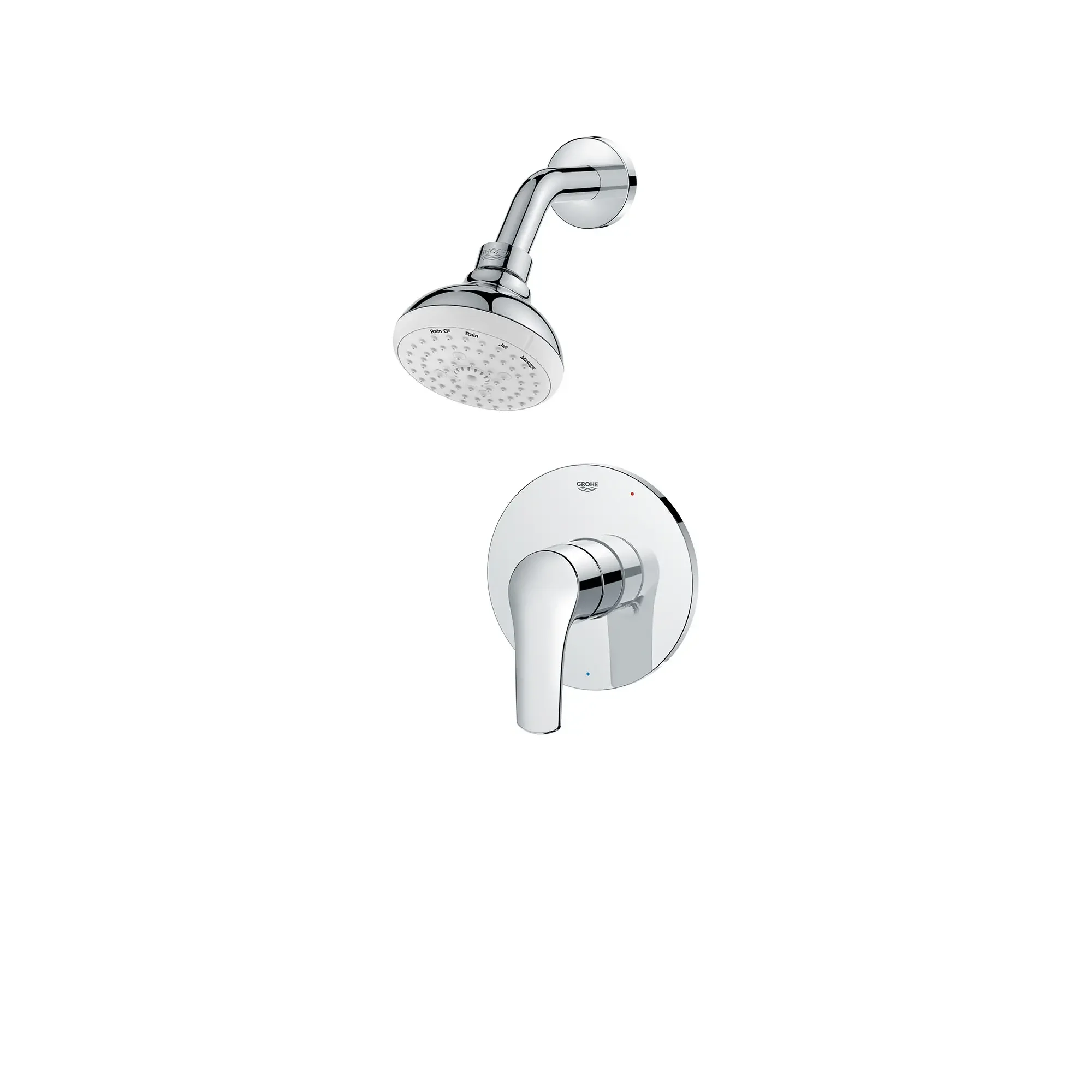 Eurosmart Pressure Balance Valve Shower Trim Kit - Image 5