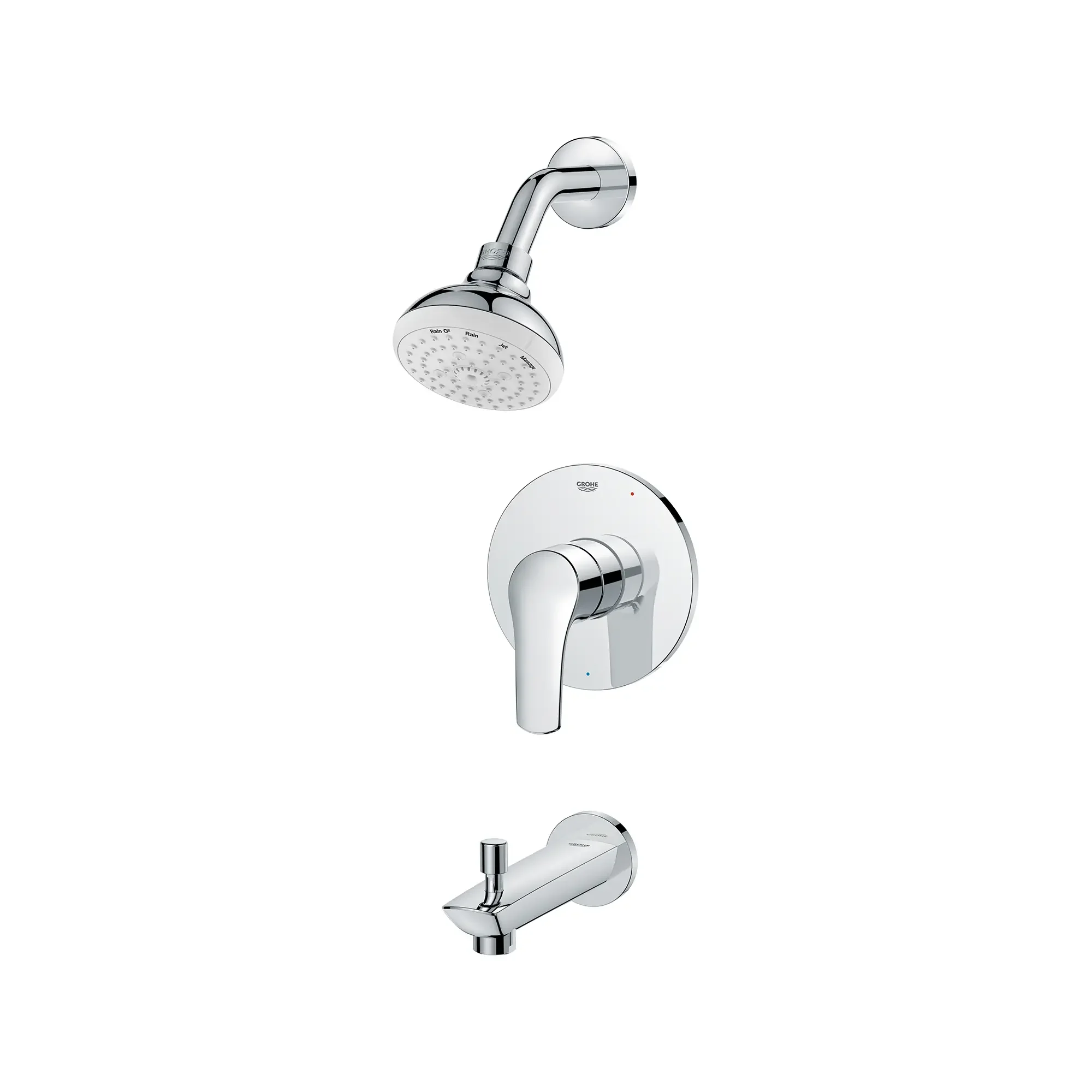 Eurosmart Pressure Balance Valve Tub/Shower Trim Kit - Image 20
