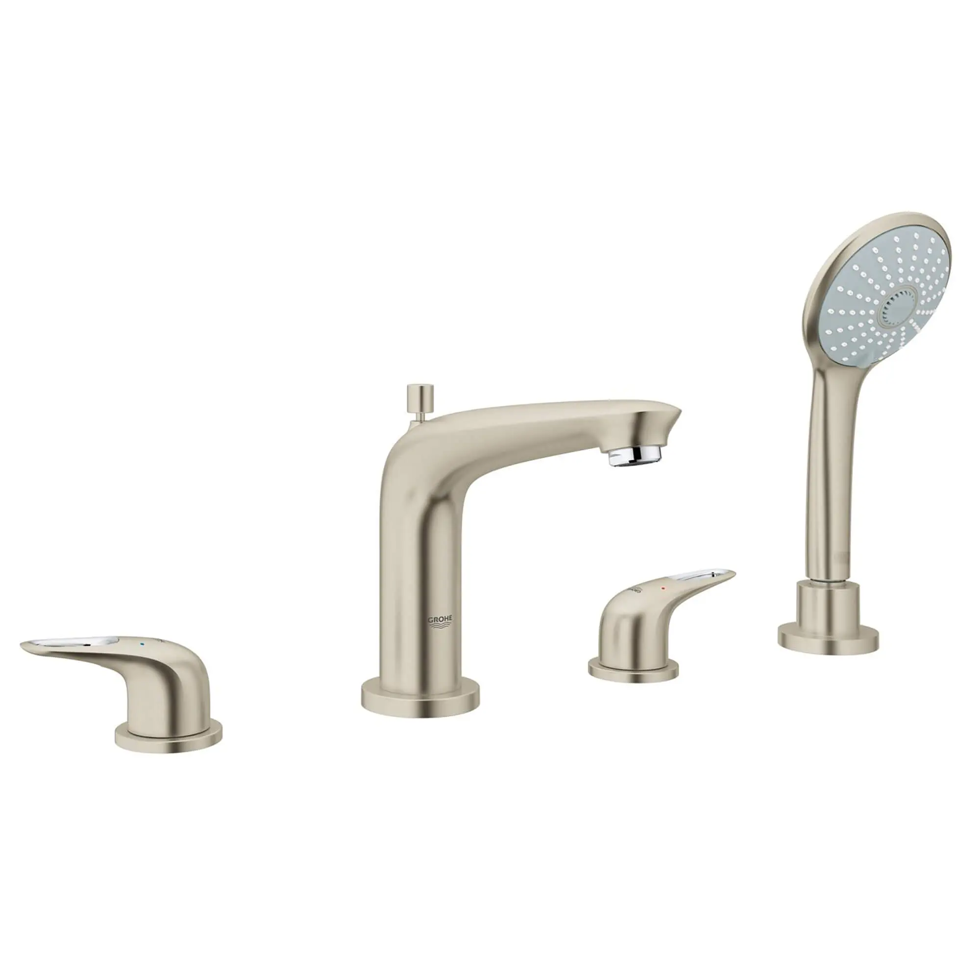 Eurostyle Roman Tub Filler With 2.5 GPM Personal Hand Shower - Image 5