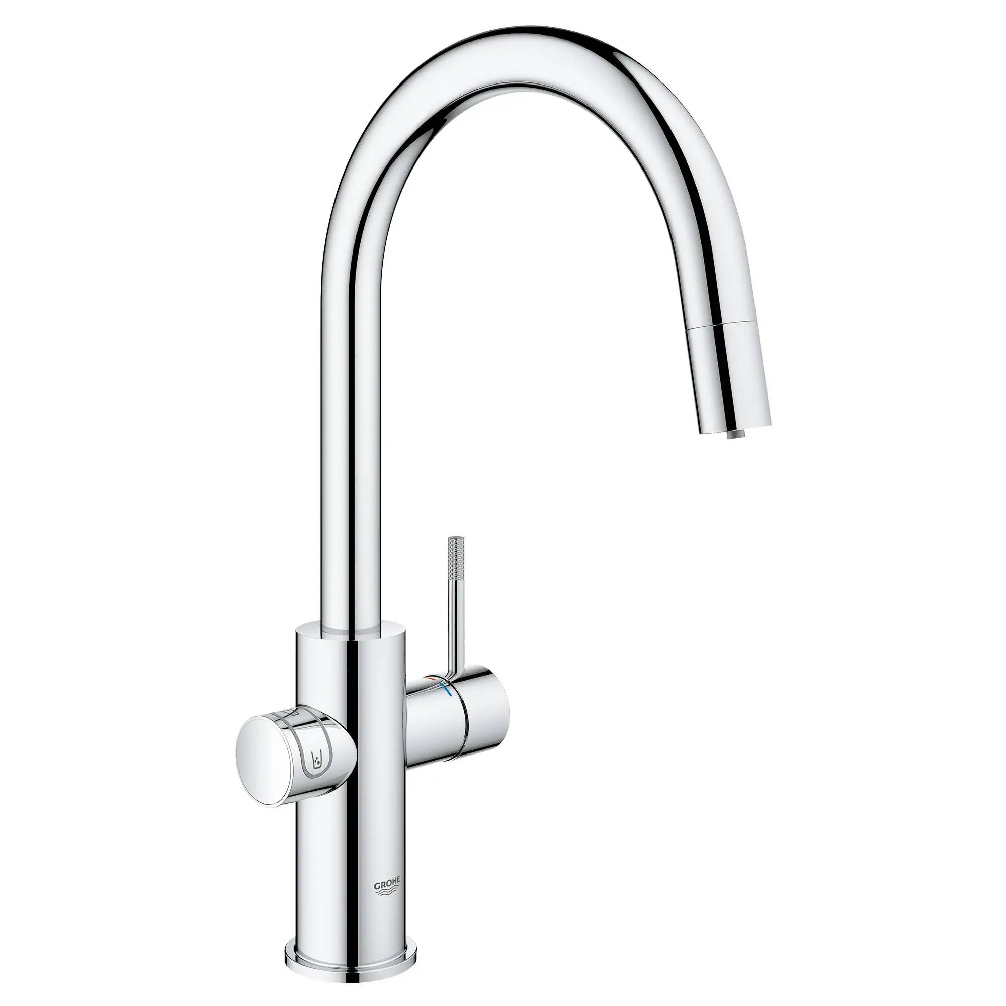 GROHE Blue Single-Handle Pull Down Kitchen Faucet Single Spray 1.75 GPM (6.6 L/min) with Chilled & Sparkling Water - Image 16