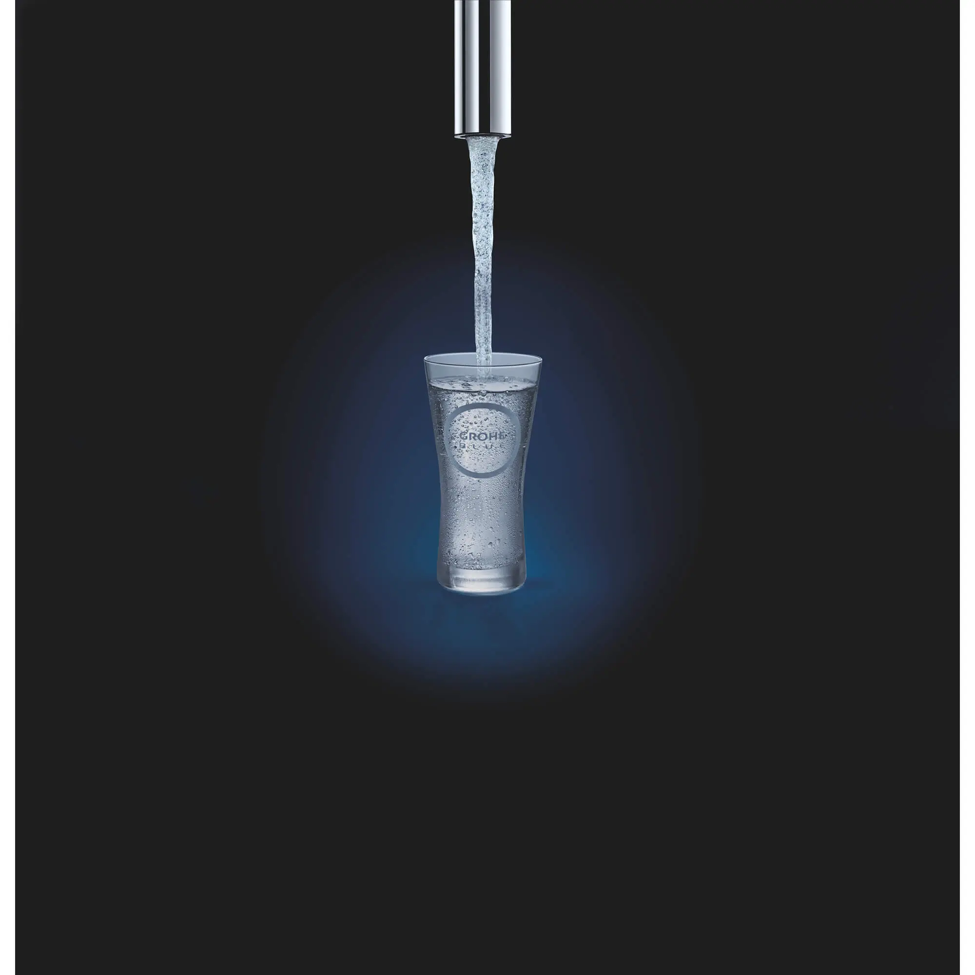 GROHE Blue Water Glasses (6 Pieces) - Image 10