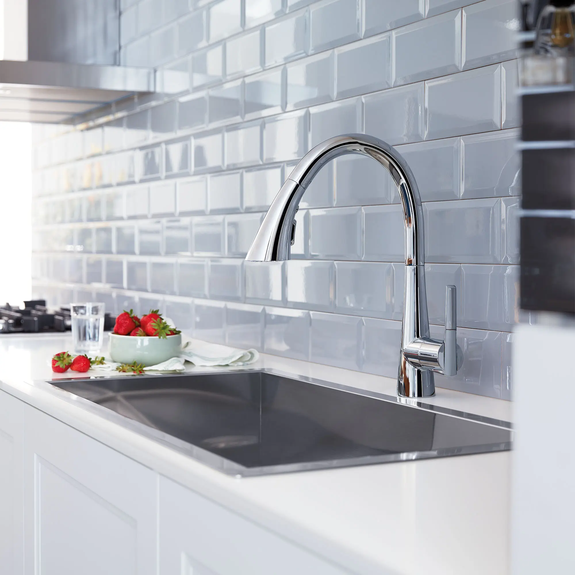 GROHE Zedra Single-Handle Pull Down Kitchen Faucet Triple Spray 1.75 GPM (6.6 L/min) - Image 12