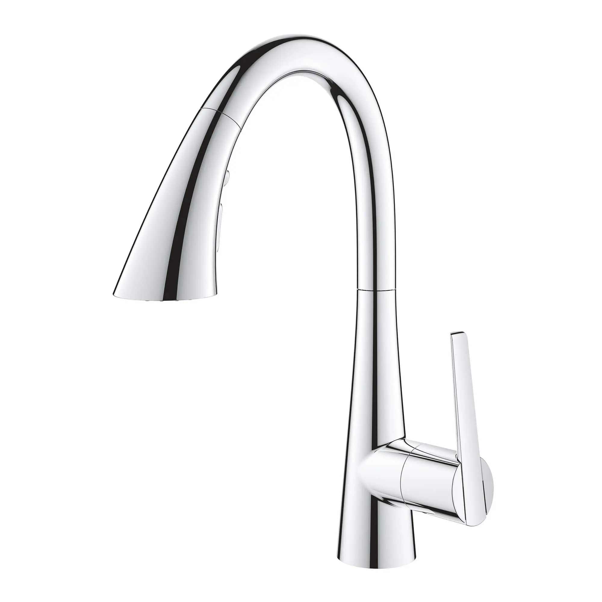 GROHE Zedra Single-Handle Pull Down Triple Spray Bar Faucet 1.75 GPM (6.6 L/min) - Image 4