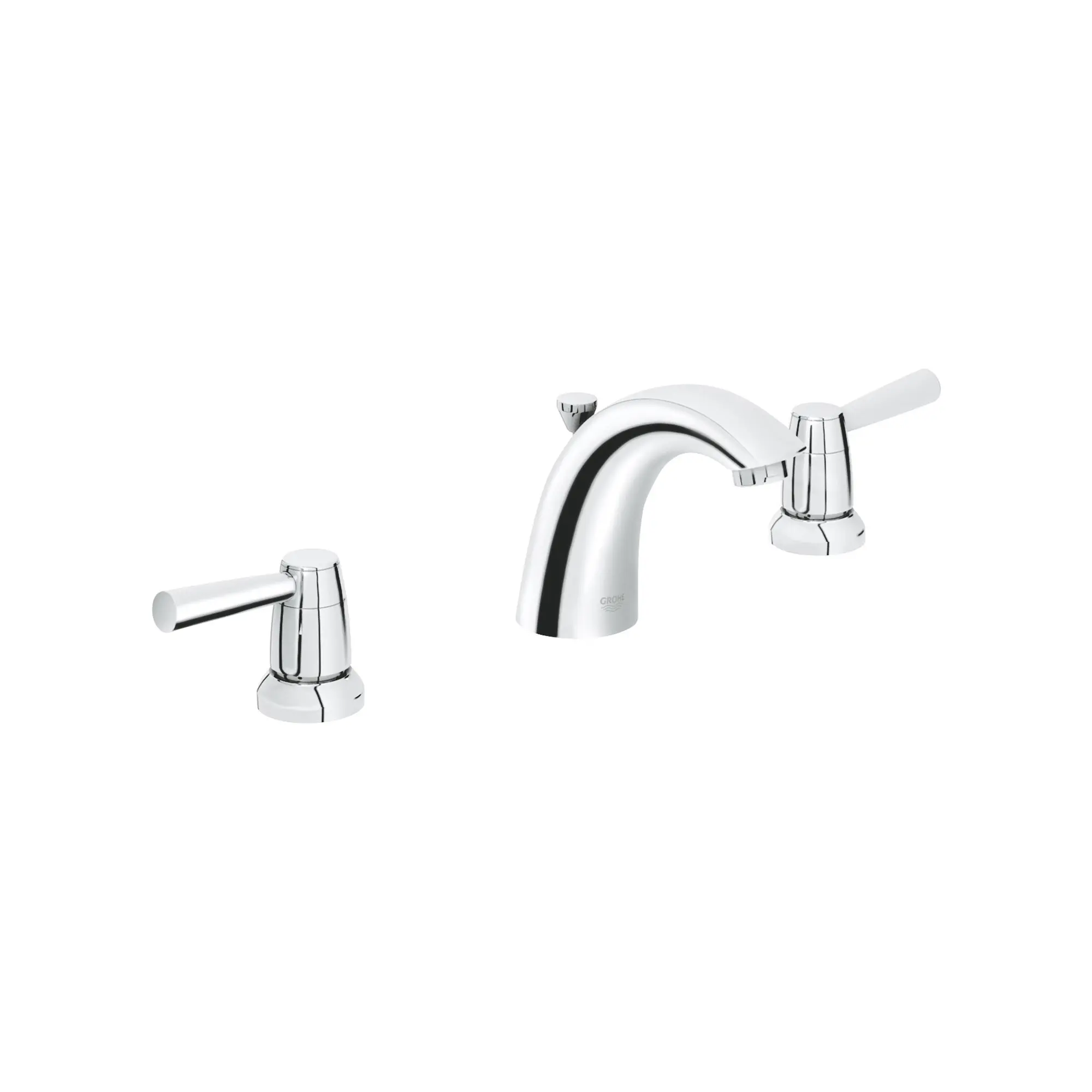 Lavatory 8 in. Widespread 2-Handle Bathroom Faucet - 1.2 GPM - Image 4