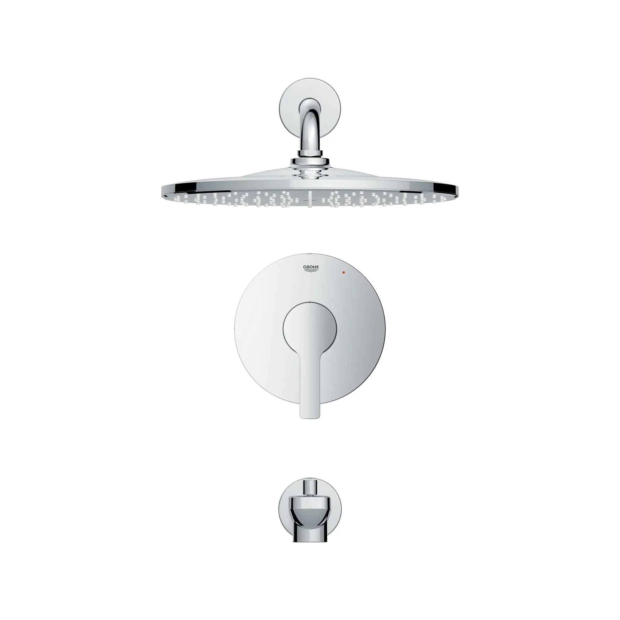 Lineare Pressure Balance Valve Tub/Shower Trim Kit - Image 10