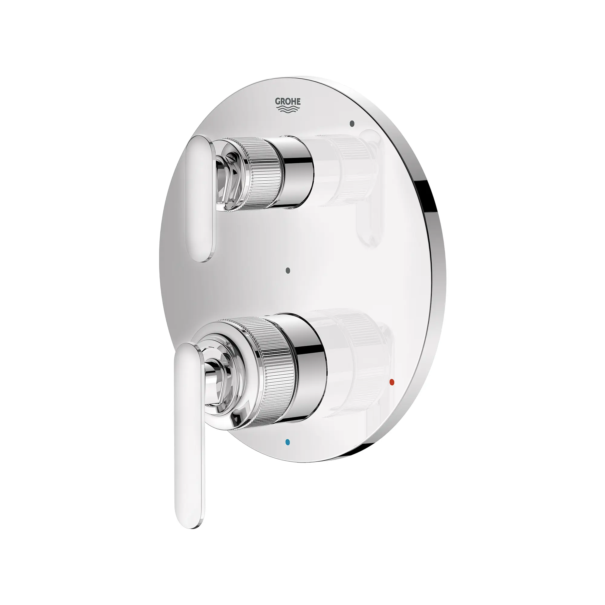 Listra 2-Handle Pressure Balance Valve Trim with 2-Way Diverter with Cartridge - Image 10