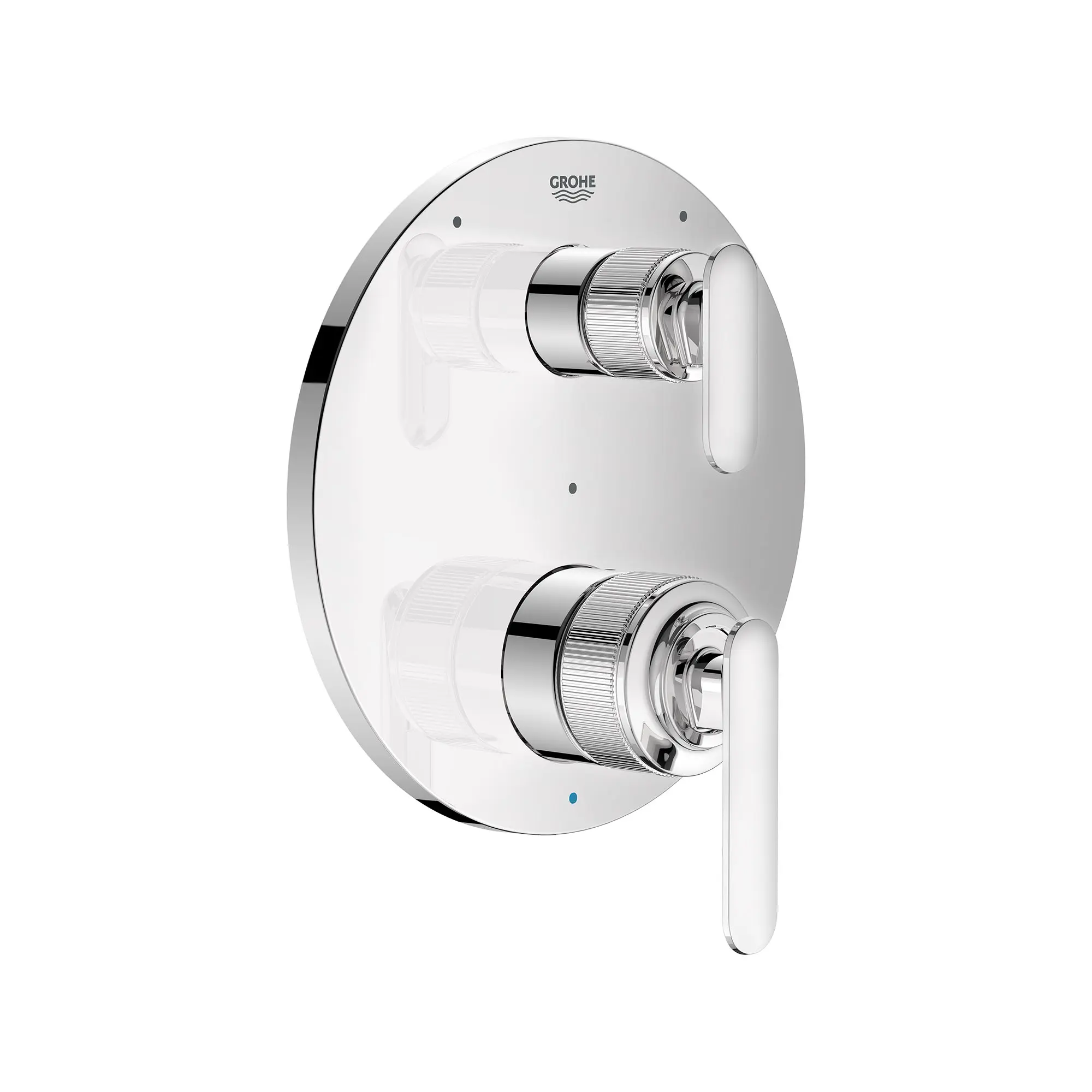 Listra 2-Handle Pressure Balance Valve Trim with 3-Way Diverter with Cartridge