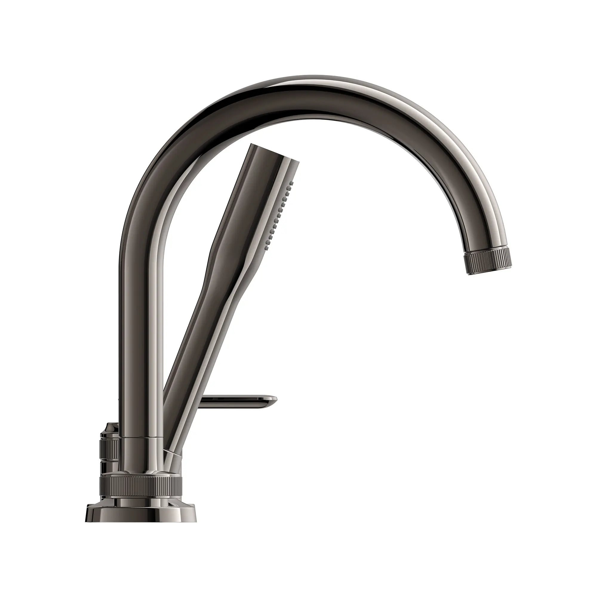 Listra 4-Hole Single-Handle Deck Mount Roman Tub Faucet with 1.75 gpm (6.6L/min) Hand Shower - Image 5