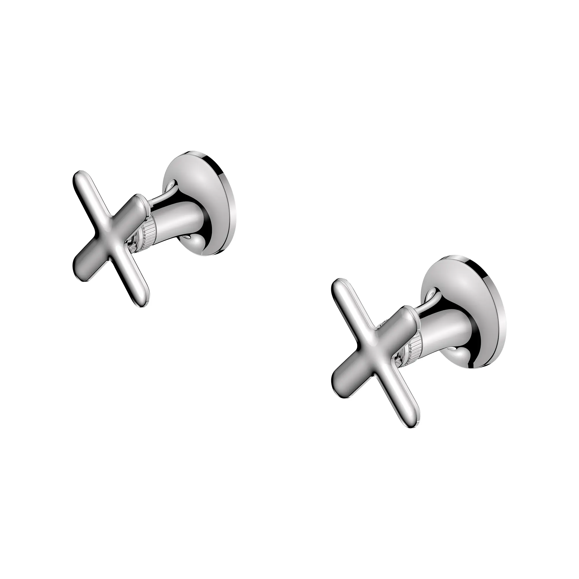 Listra Cross Handles for Bathroom Sink Faucet (Pair) - Image 28