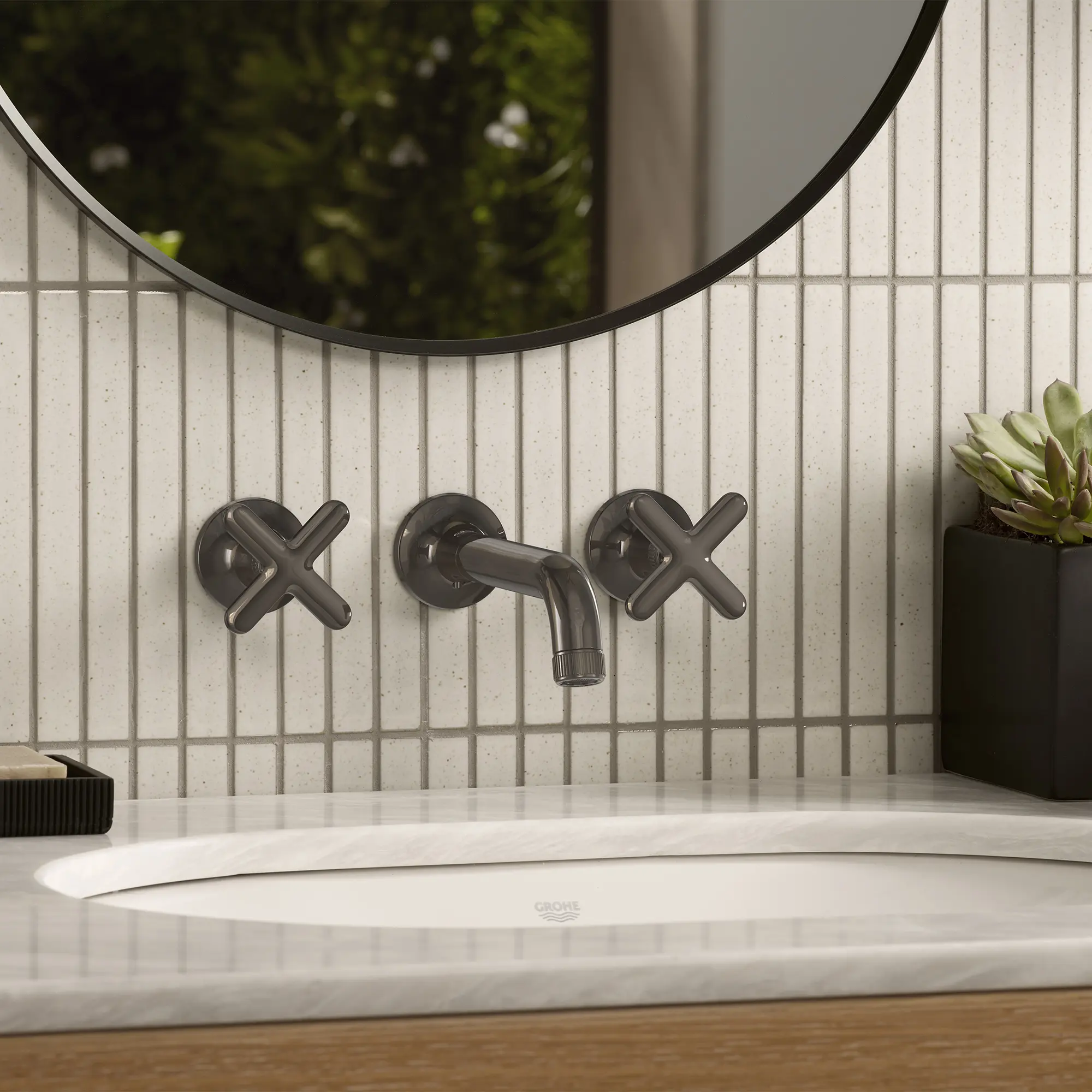Listra Cross Handles for Bathroom Sink Faucet (Pair) - Image 74