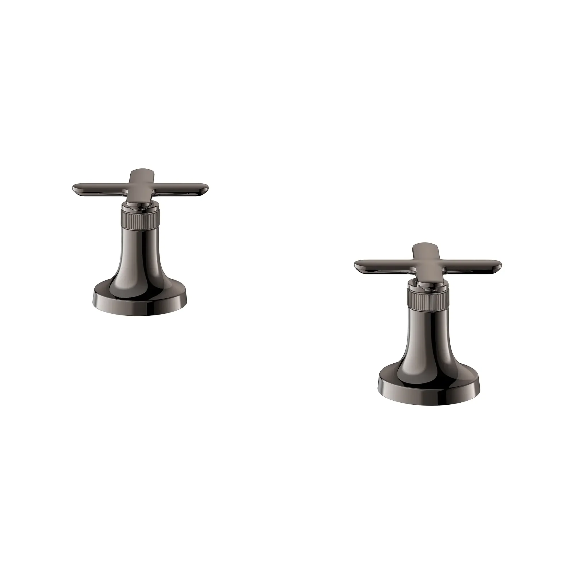 Listra Cross Handles for Deck Mount Tub Filler (Pair) - Image 8