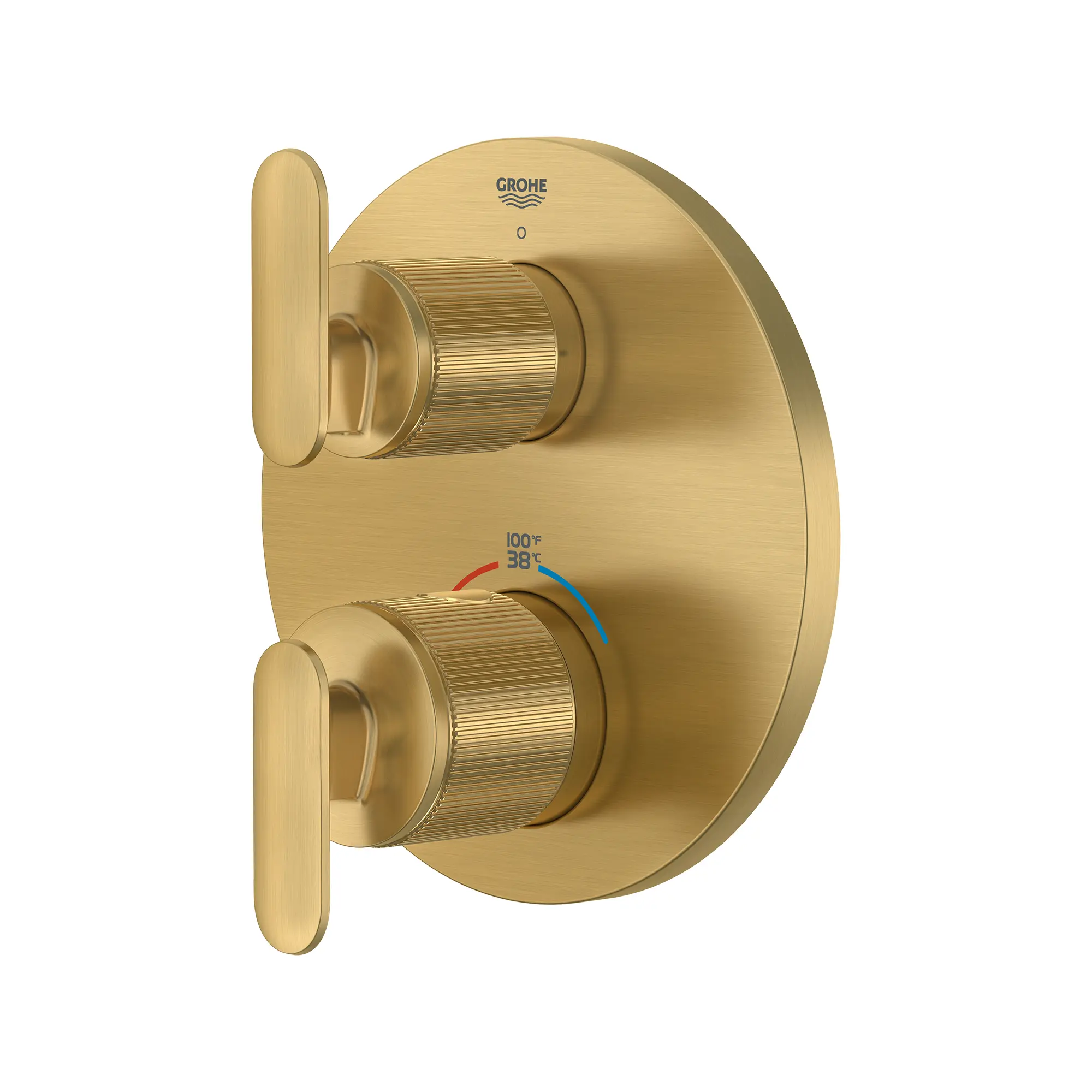 Listra Single Function 2-Handle Thermostatic Valve Trim - Image 22