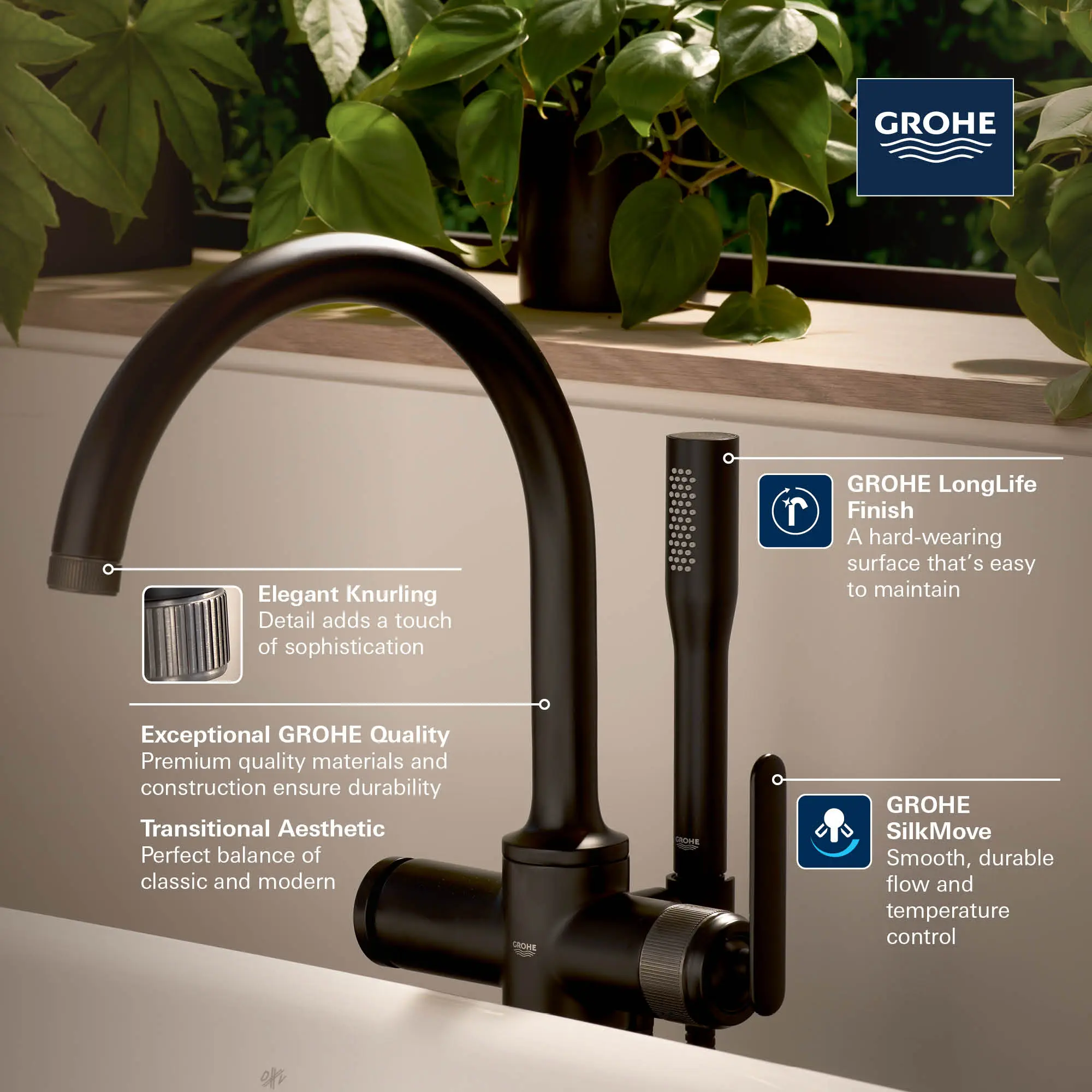 Listra Single-Handle Freestanding Tub Faucet with 1.75 gpm (6.6L/min) Hand Shower - Image 11