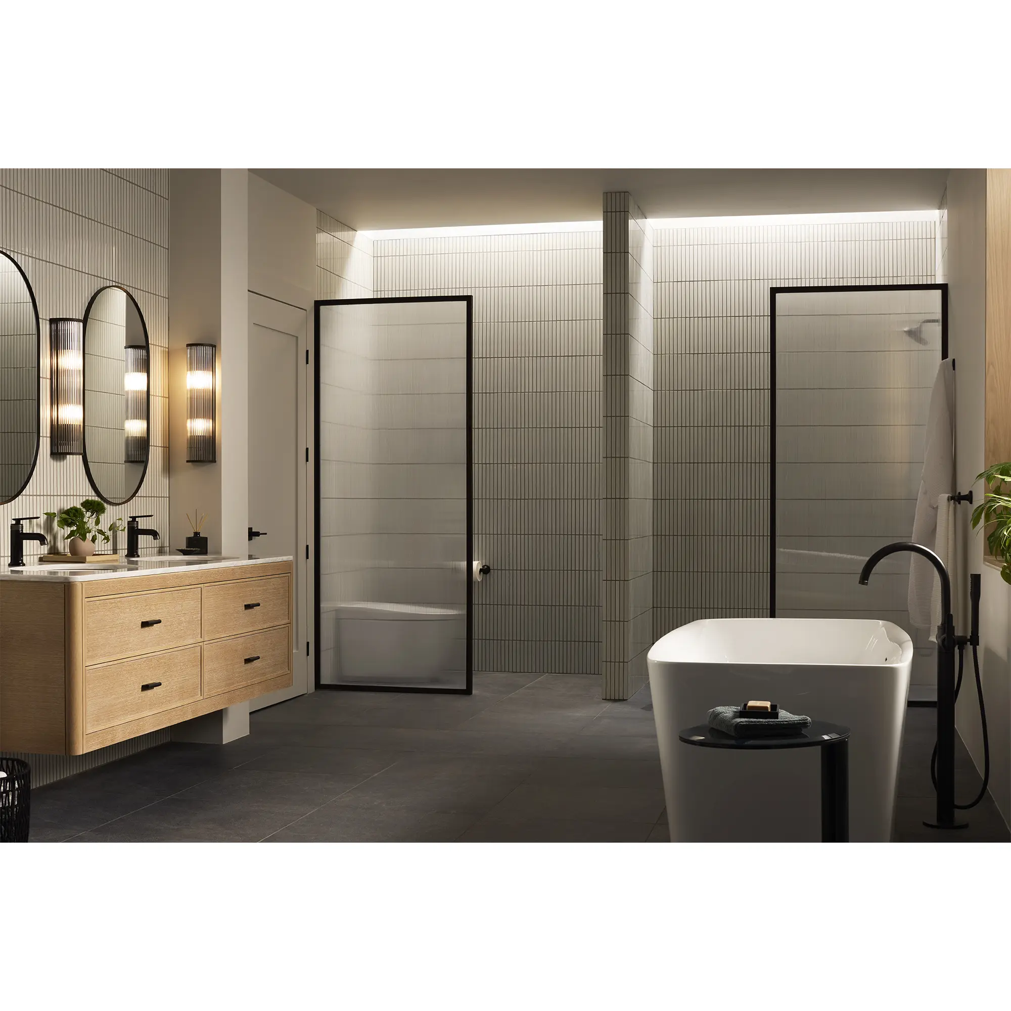 Listra Single-Handle Freestanding Tub Faucet with 1.75 gpm (6.6L/min) Hand Shower - Image 20