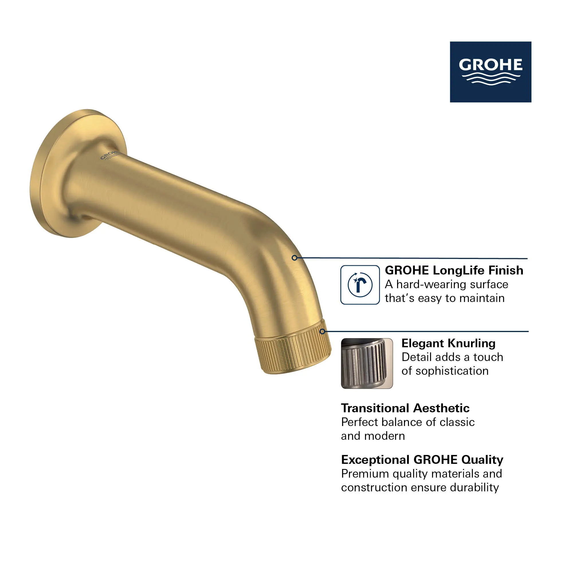 Listra Tub Spout - Image 7