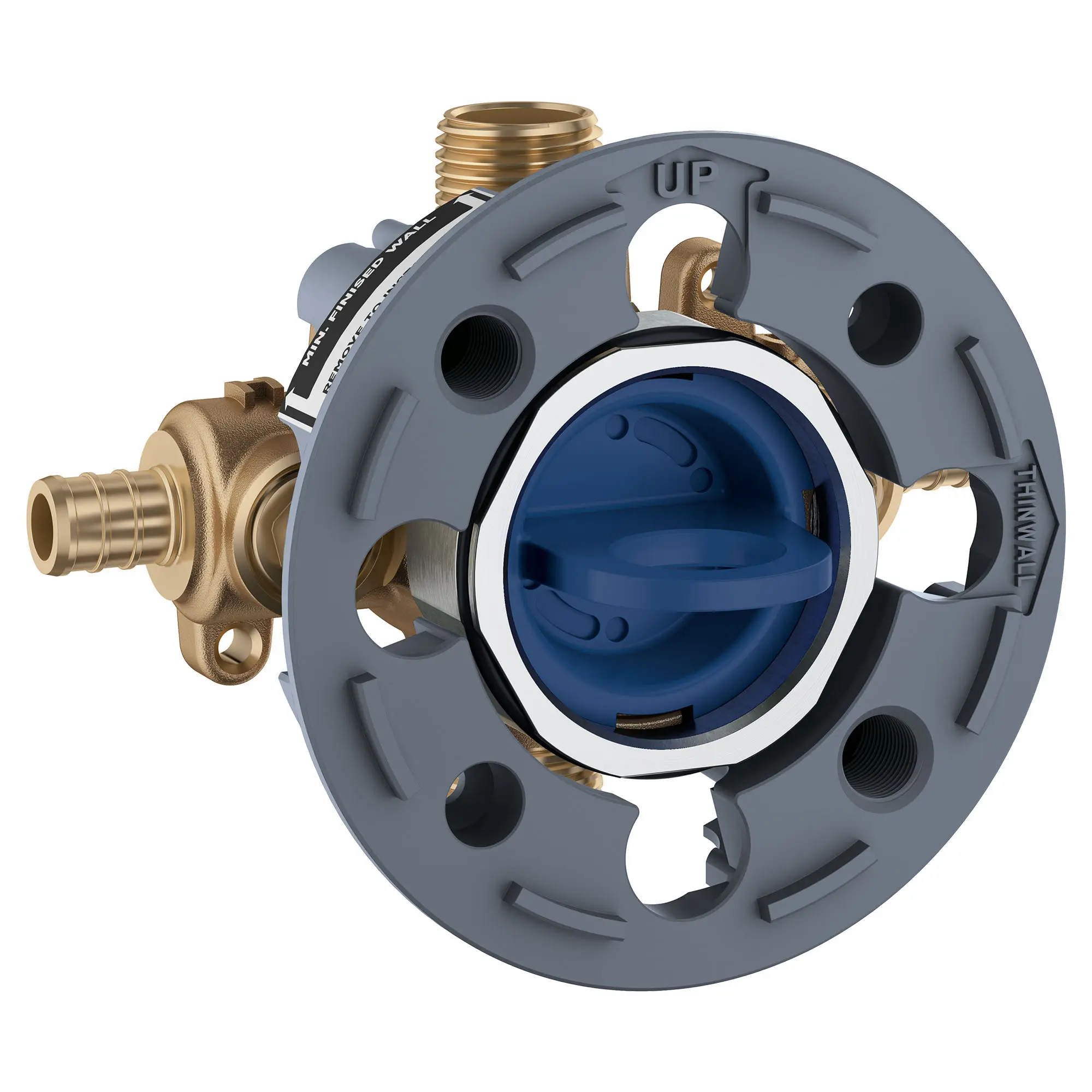 Pressure Balance Rough-In Valve 1/2" PEX Crimp (ASTM F1960) Inlets - Image 7