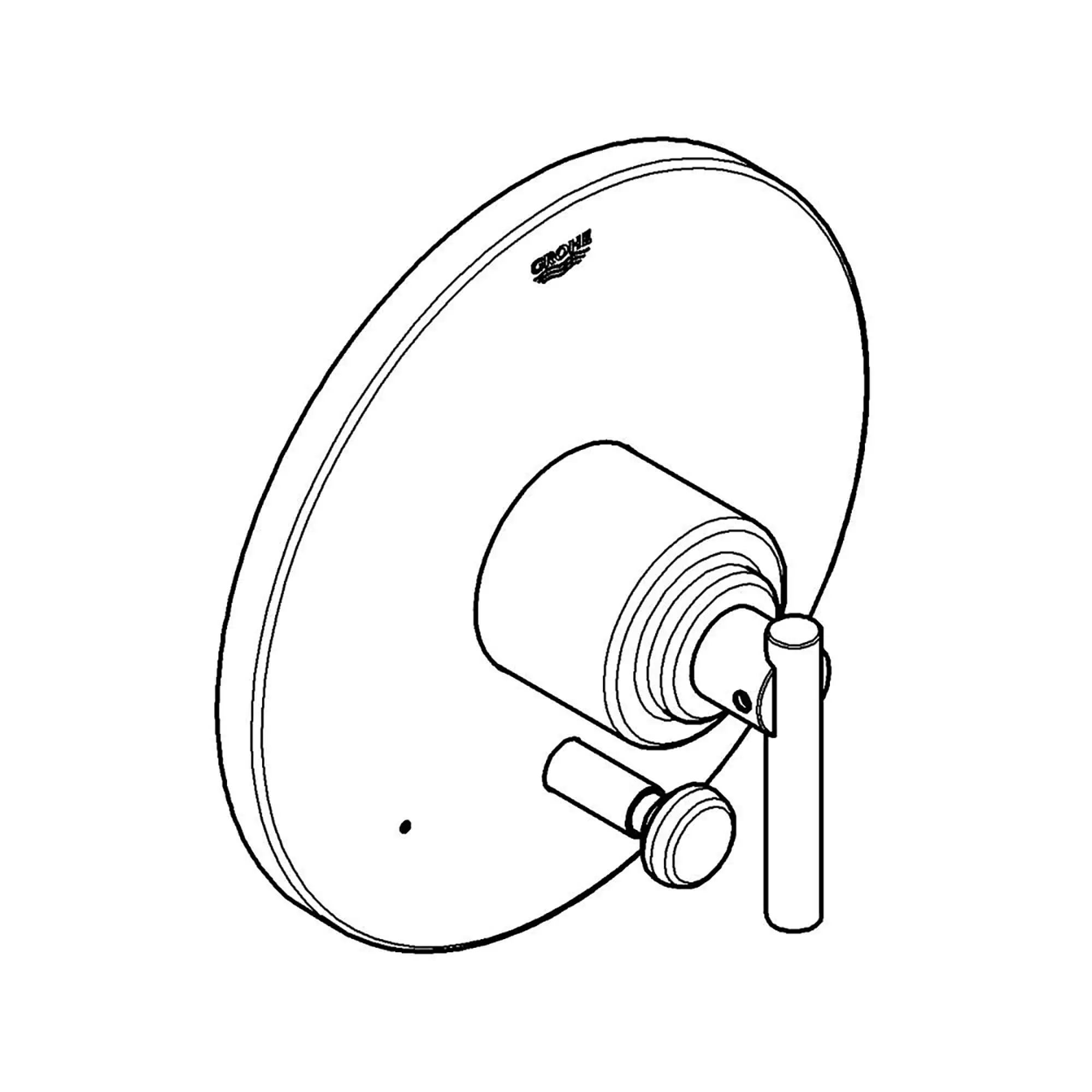 Pressure Balance Valve Trim with Diverter - Image 5