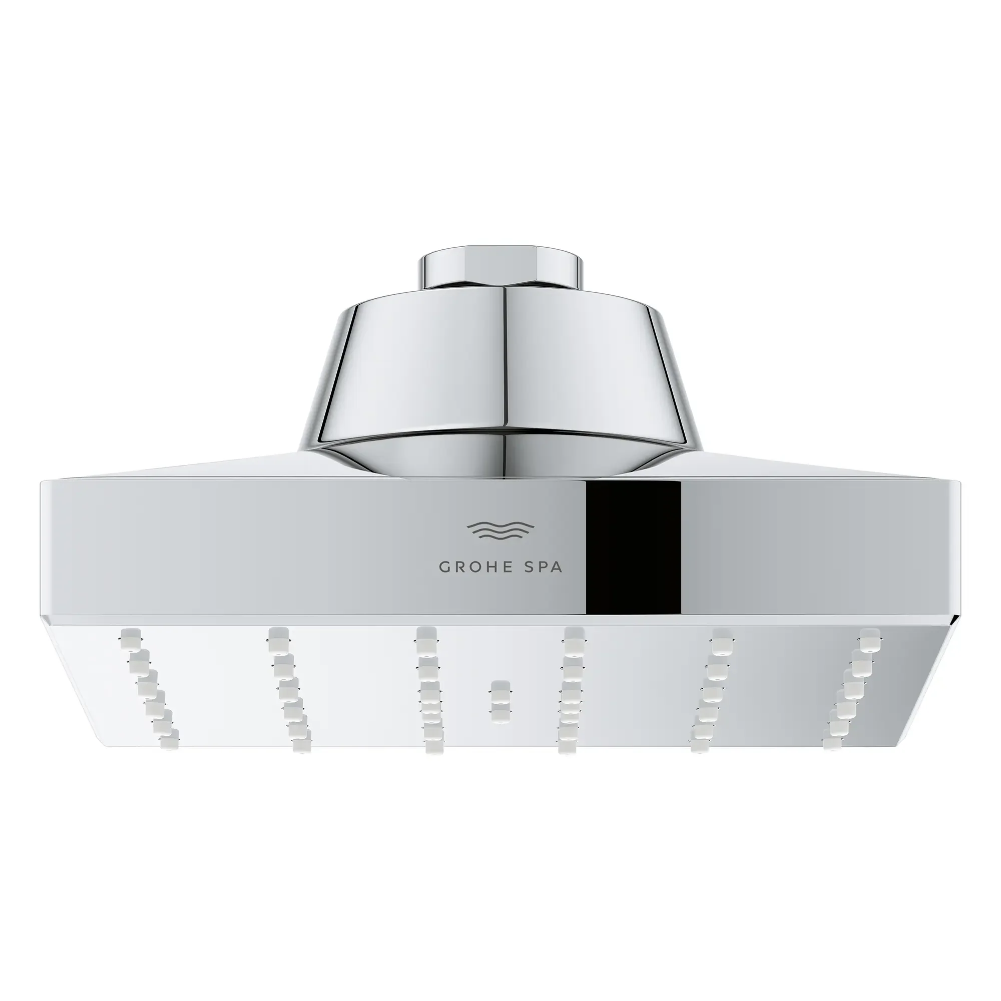Rainshower Aqua Mono Spray 5 1/2" Square Showerhead with Aqua Booster 1.75 GPM (6.6 L/min)