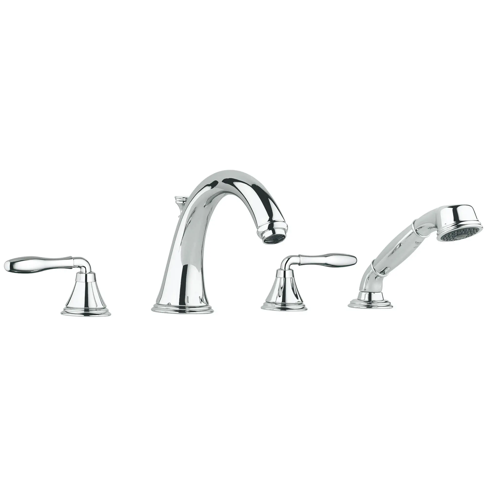 Roman Tub Filler With 2.5 GPM Personal Hand Shower - Image 3