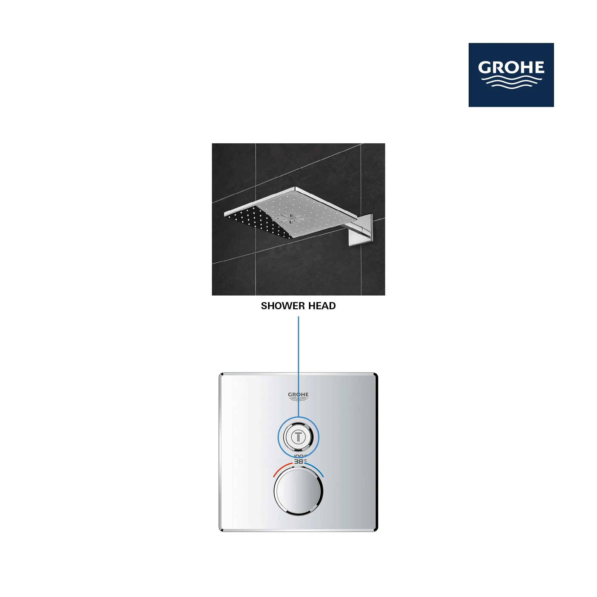 Single Function Thermostatic Valve Trim - Image 7