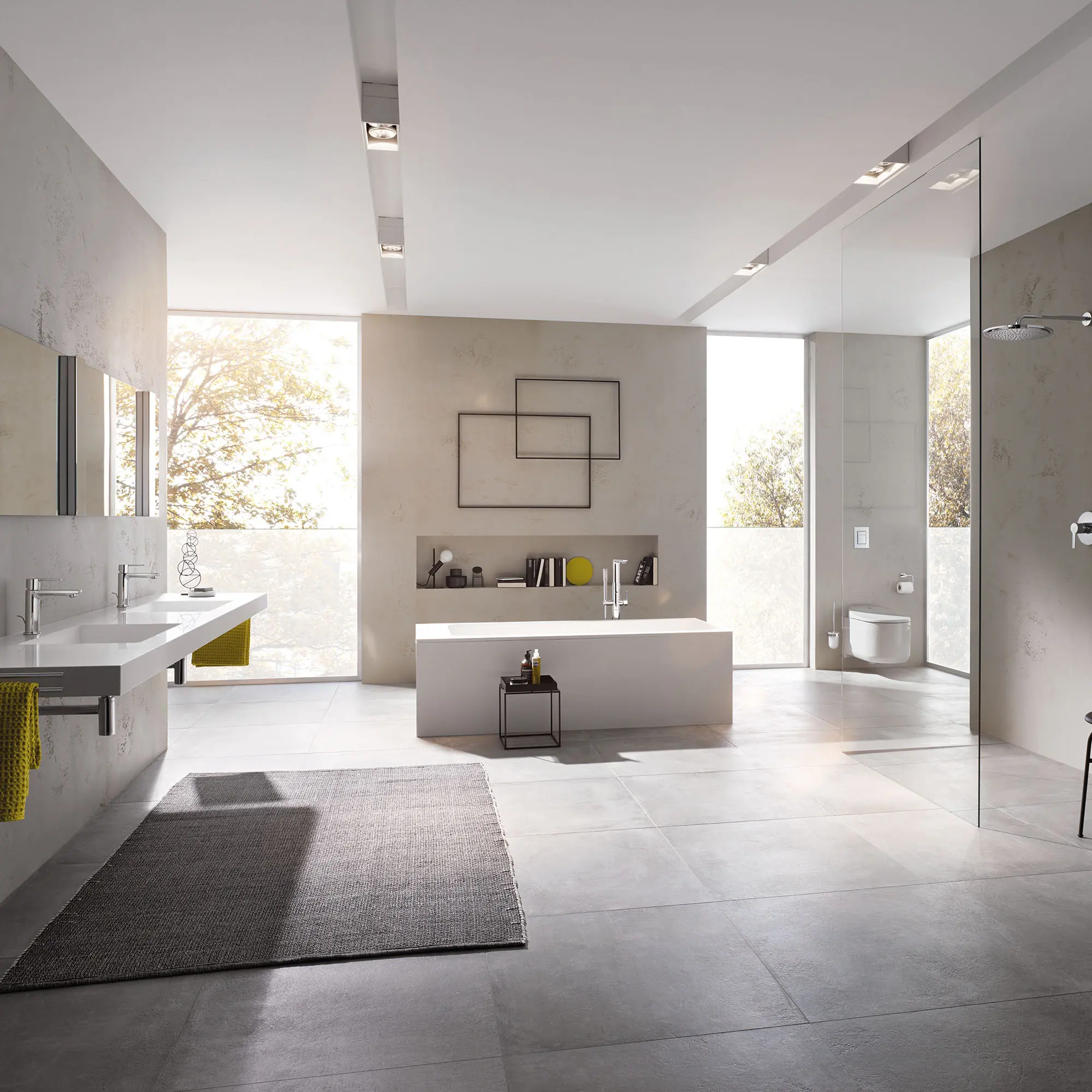 Single-Handle Freestanding Tub Faucet with 1.75 GPM (6.6 L/min) Hand Shower - Image 18