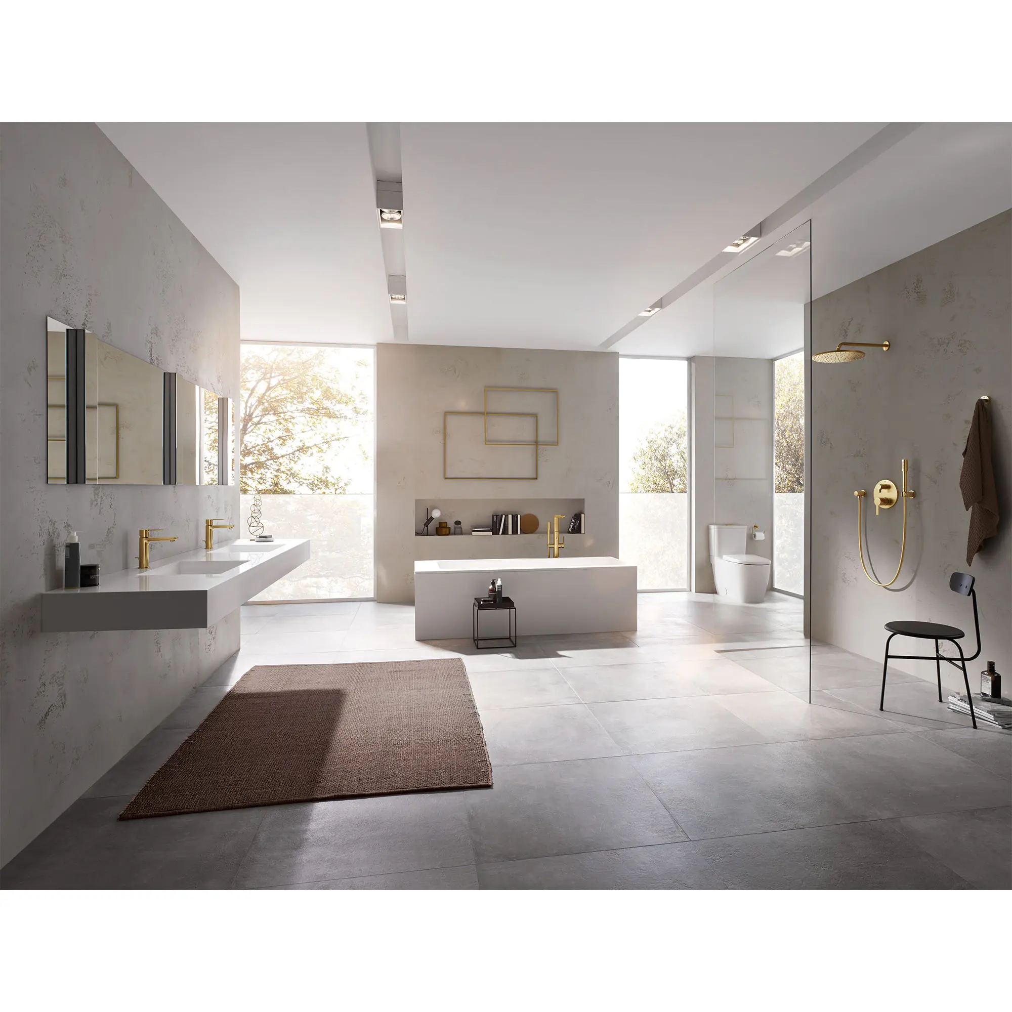 Single-Handle Freestanding Tub Faucet with 1.75 GPM (6.6 L/min) Hand Shower - Image 36