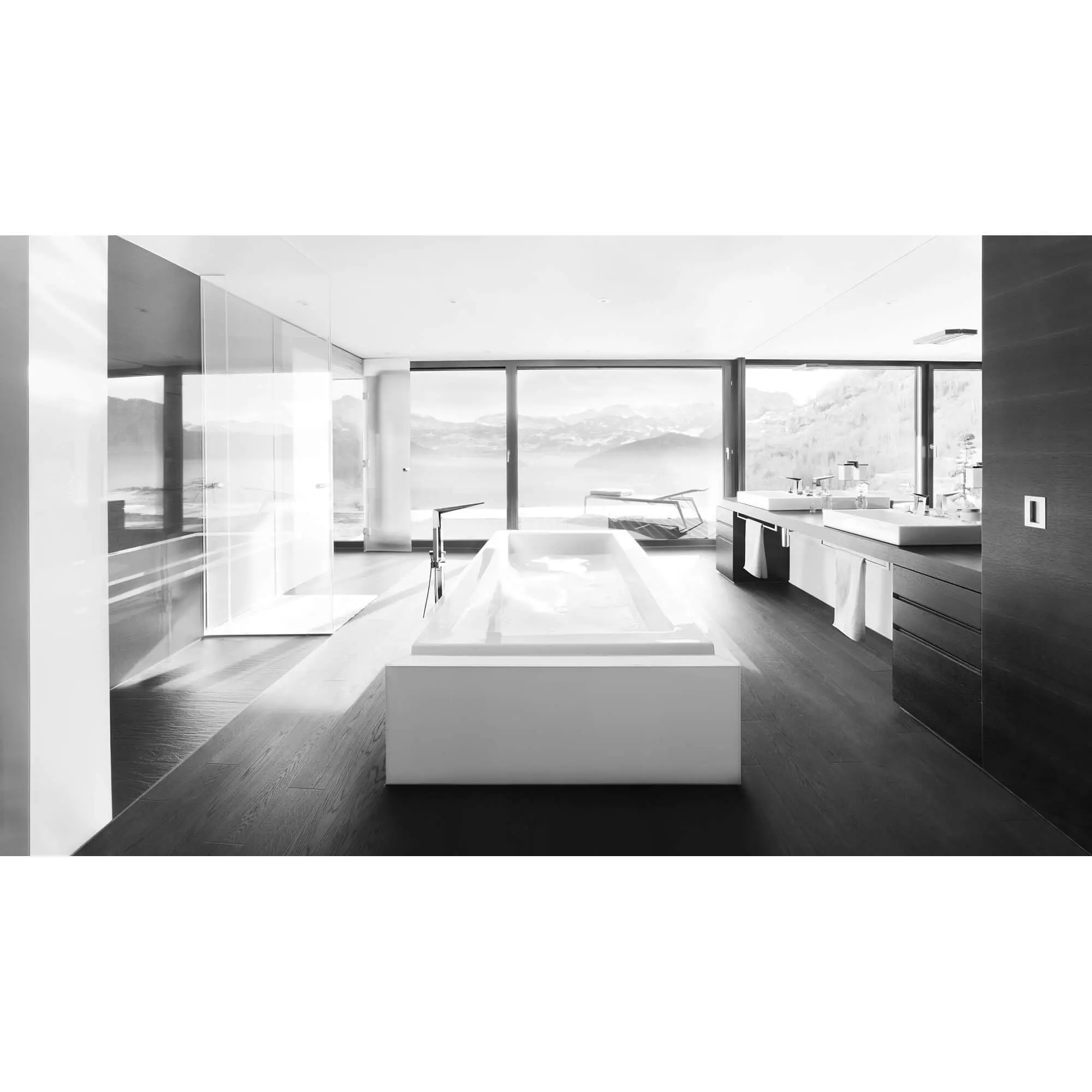 Single-Handle Freestanding Tub Faucet with 1.75 GPM Hand Shower - Image 4