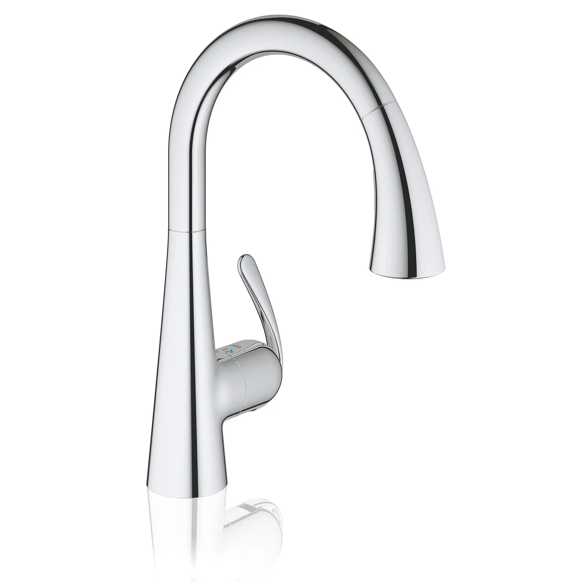 Single-Handle Pull Down Kitchen Faucet Dual Spray 1.75 GPM - Image 4