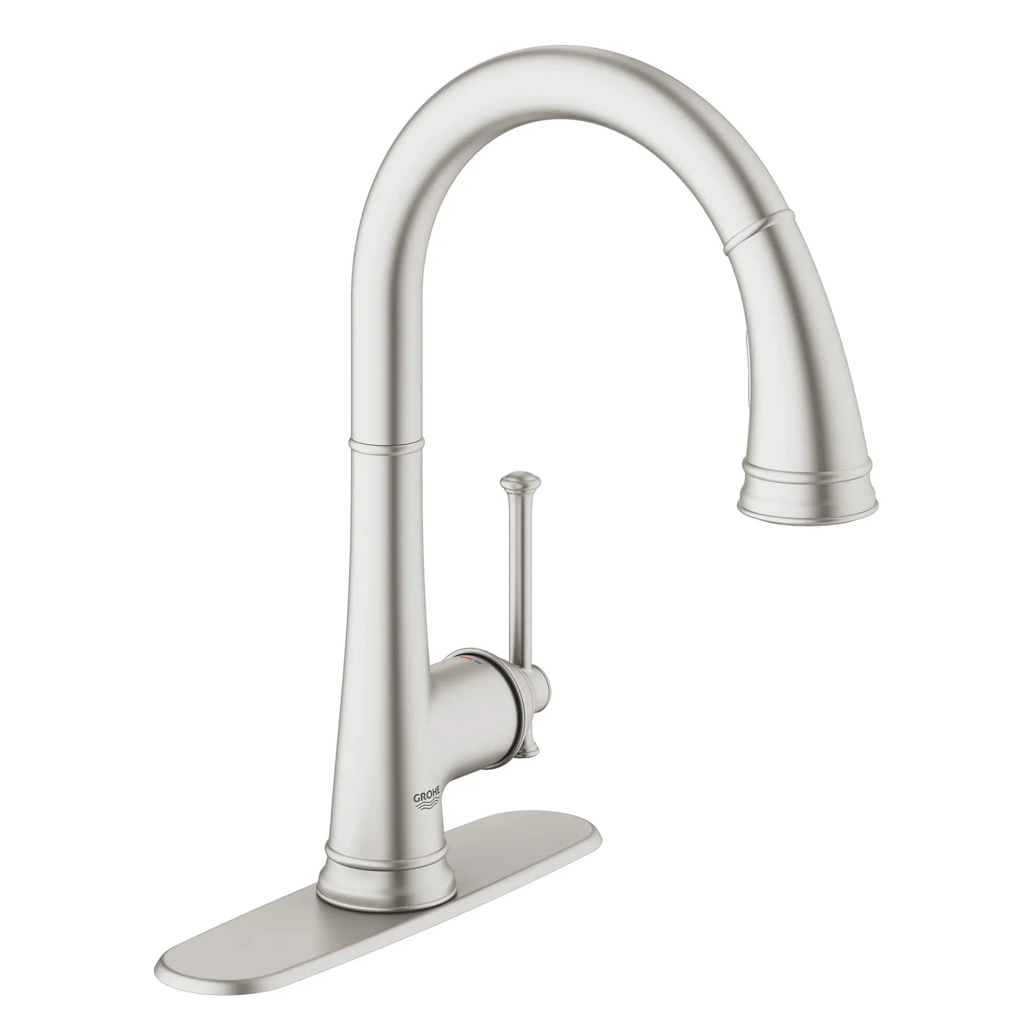 Single-Handle Pull Down Kitchen Faucet Dual Spray 1.75 GPM - Image 4
