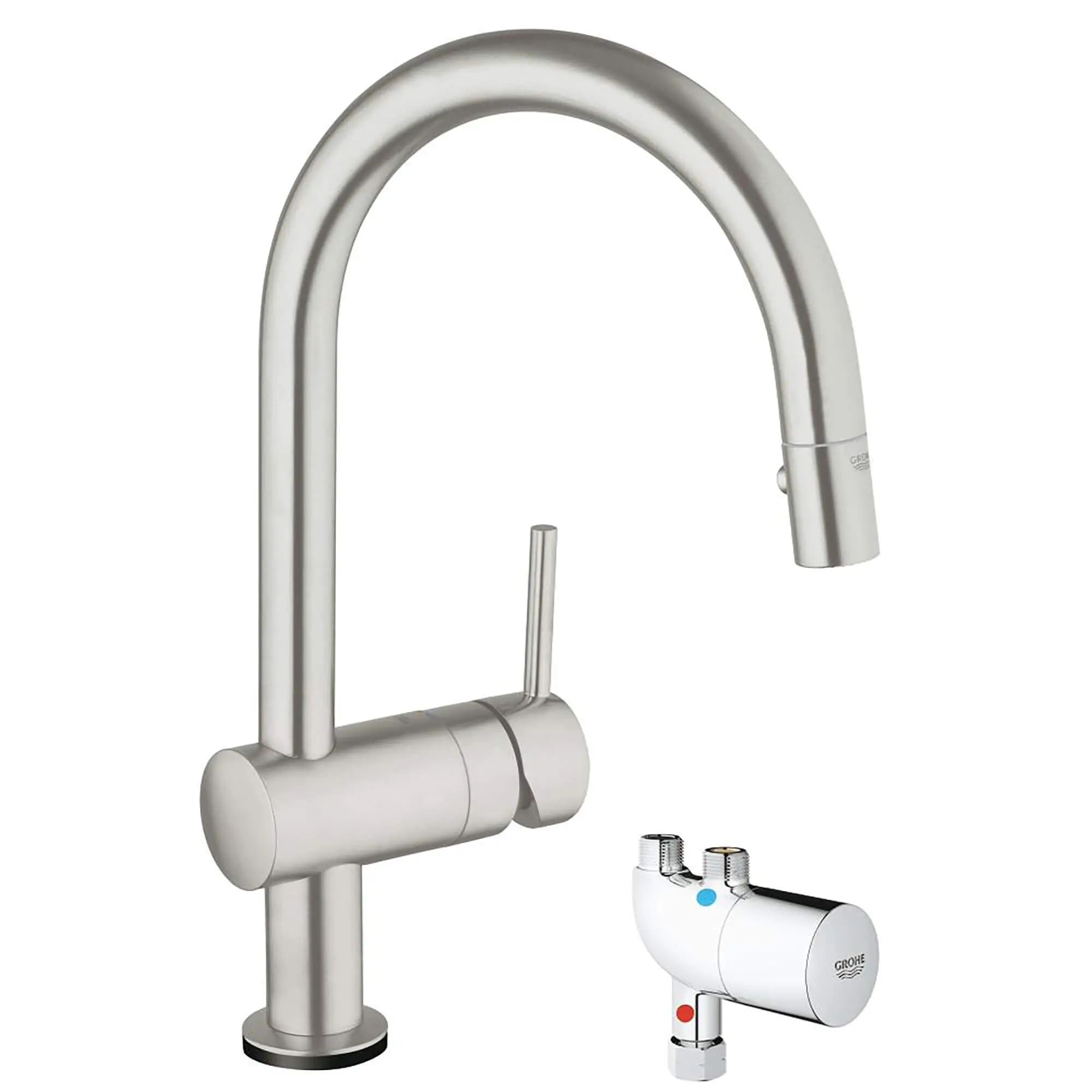 Single-Handle Pull Down Kitchen Faucet Dual Spray 1.75 GPM  with Touch Technology - Image 2