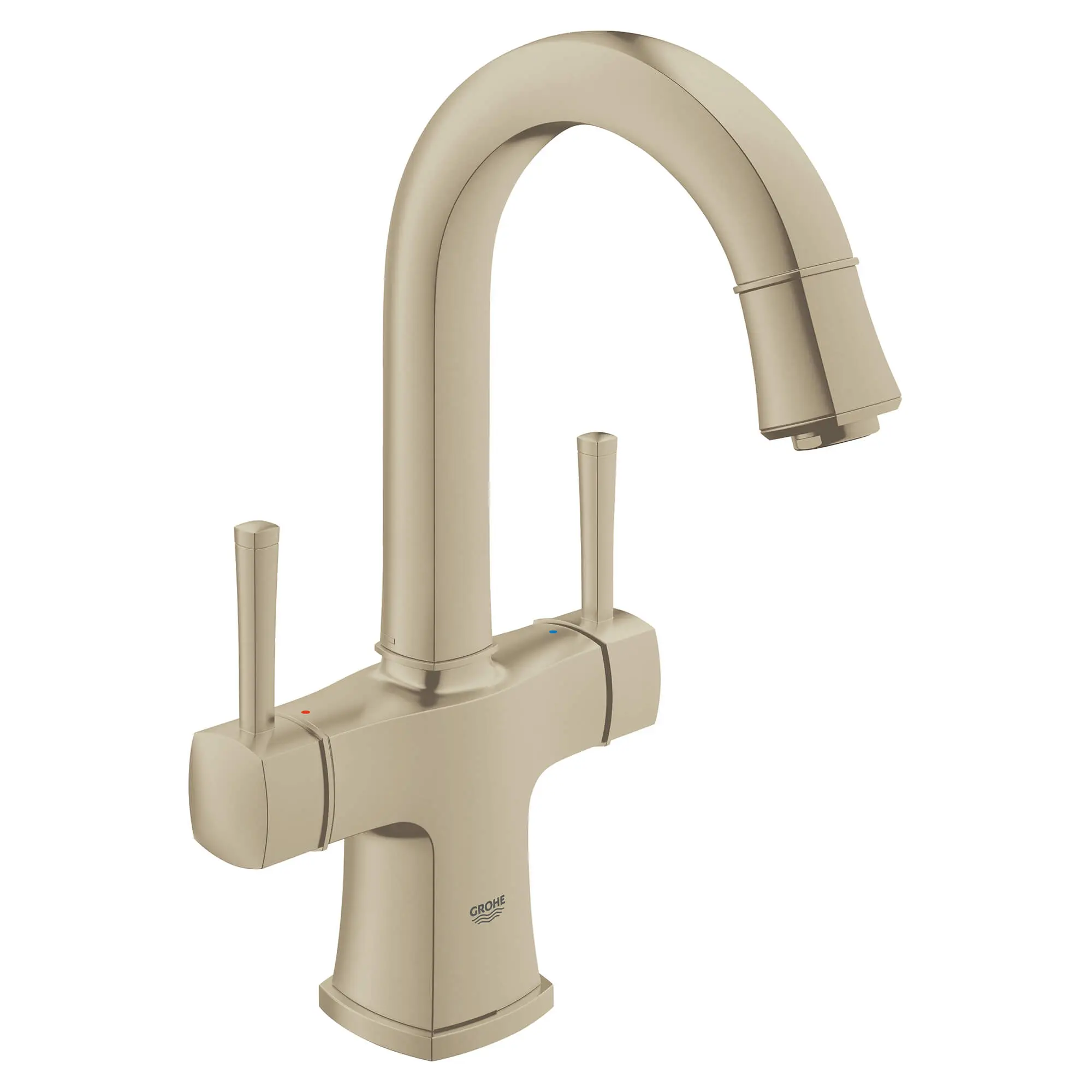 Single Hole 2-Handle L-Size Bathroom Faucet 1.2 GPM - Image 2