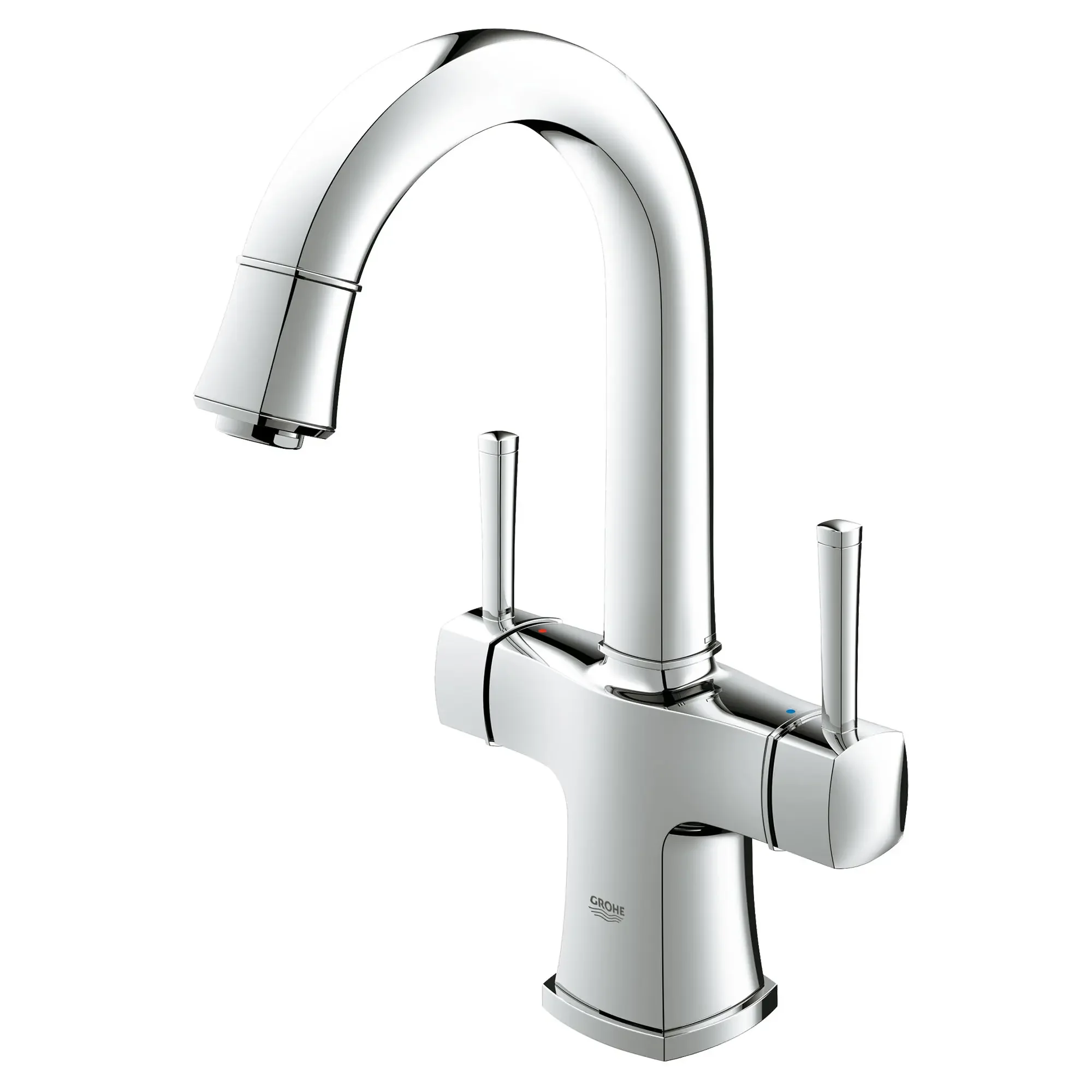 Single Hole 2-Handle L-Size Bathroom Faucet 1.2 GPM - Image 3
