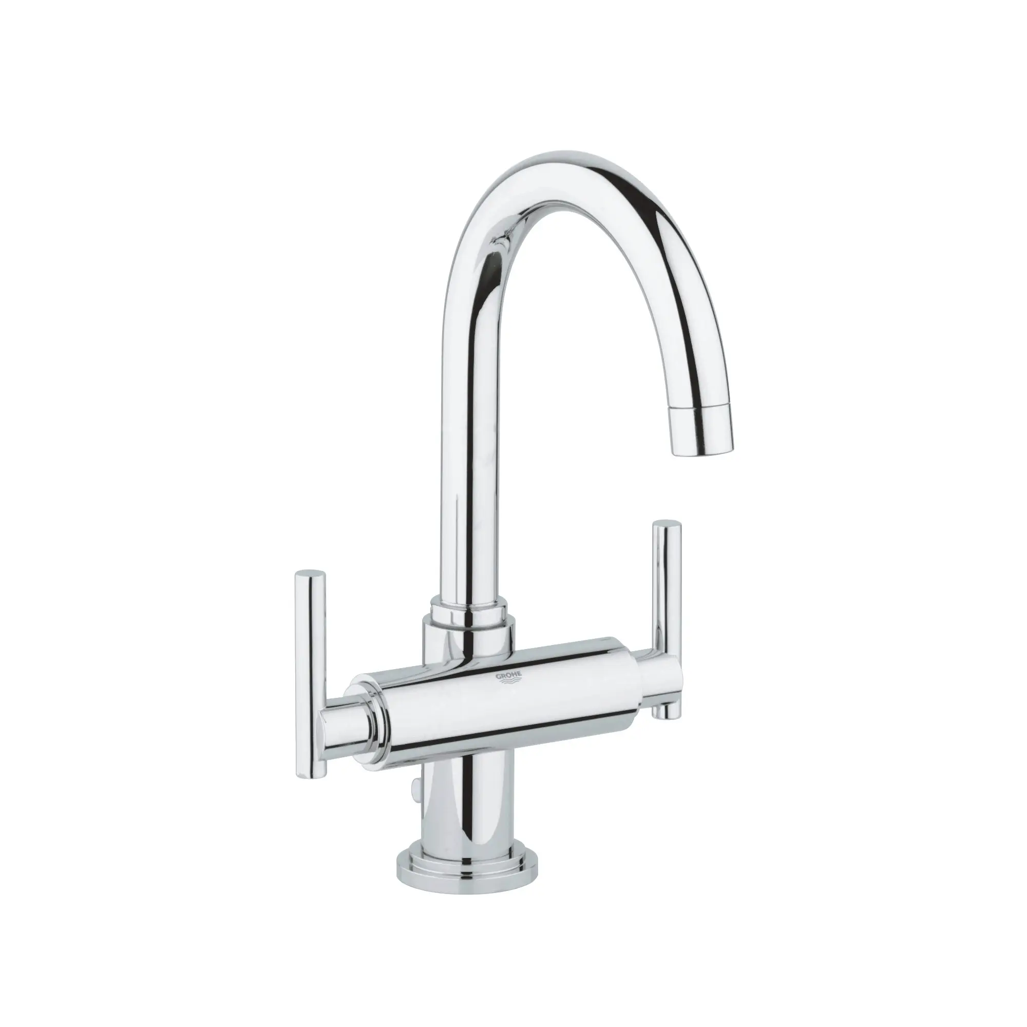 Single Hole 2-Handle L-Size Bathroom Faucet 1.2 GPM - Image 3